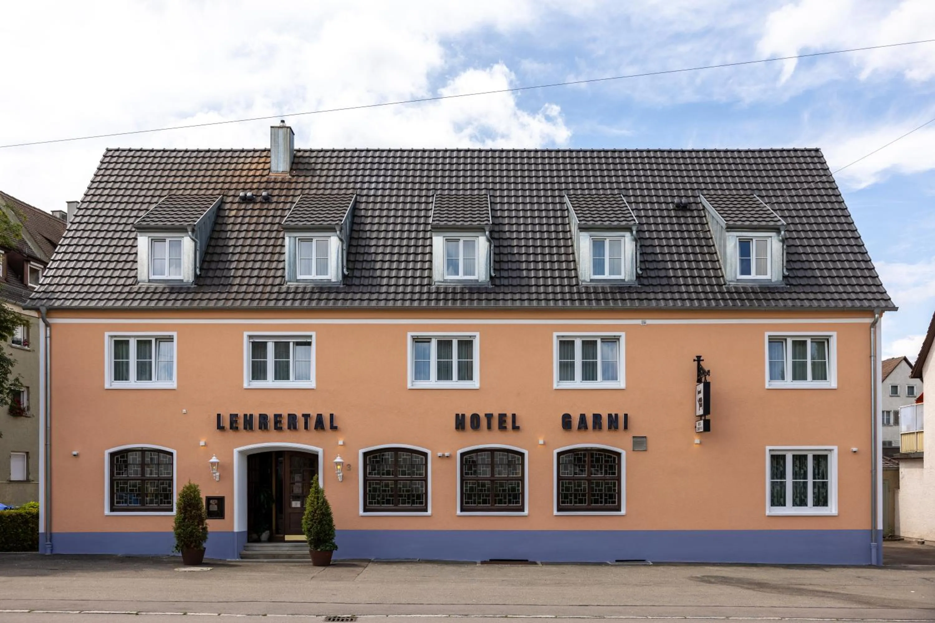 Property building in Hotel Garni Lehrertal