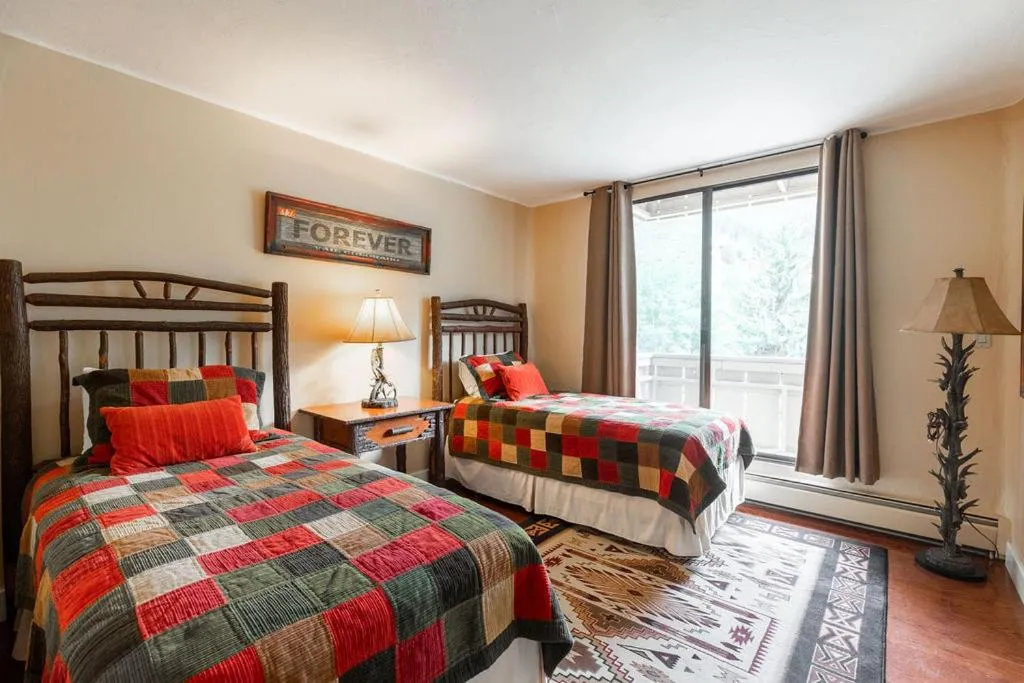 Bed in Scorpio Condominiums by Vail Realty