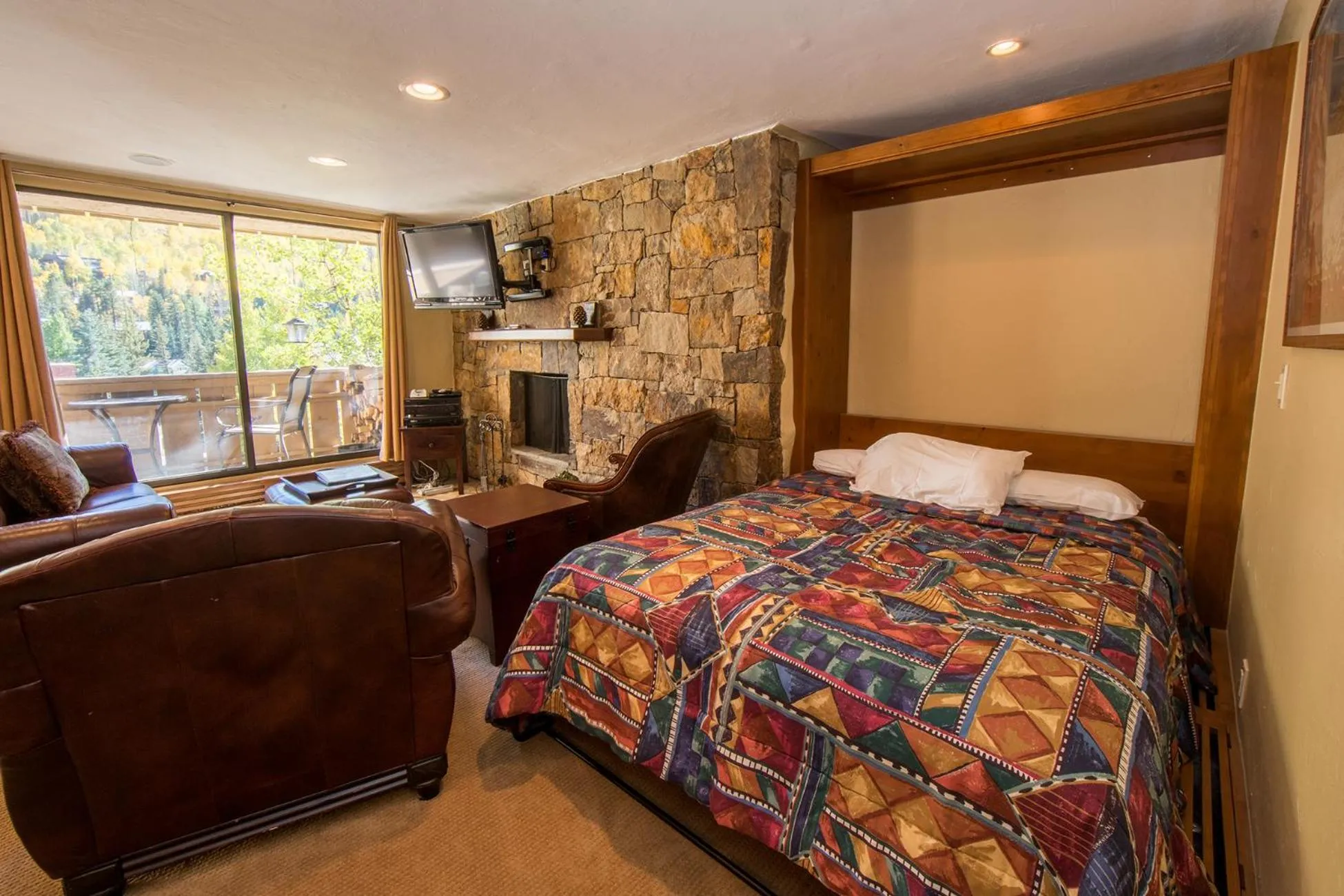 Bed in Scorpio Condominiums by Vail Realty