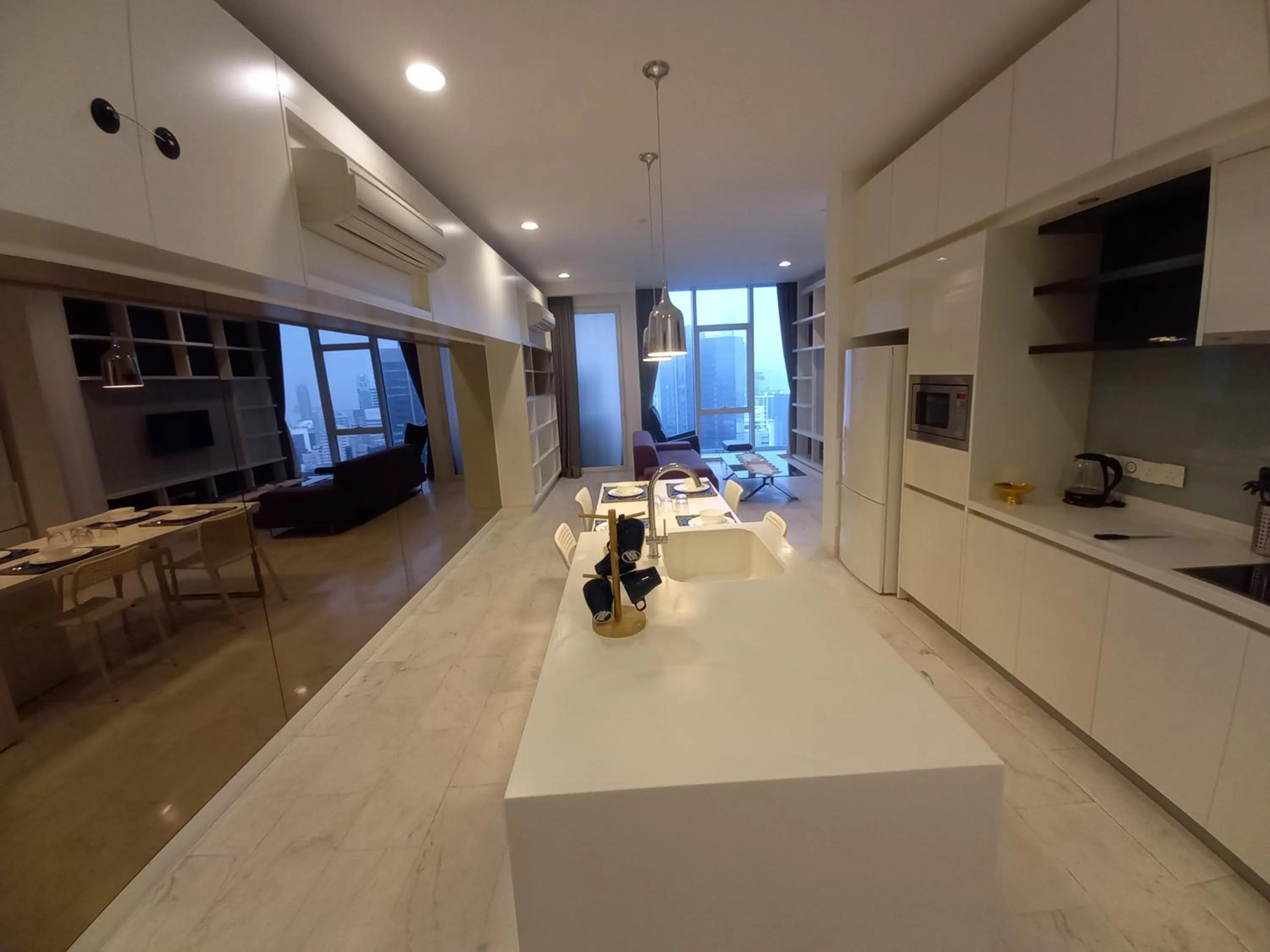 Living room in Yemala Suites at Platinum KLCC