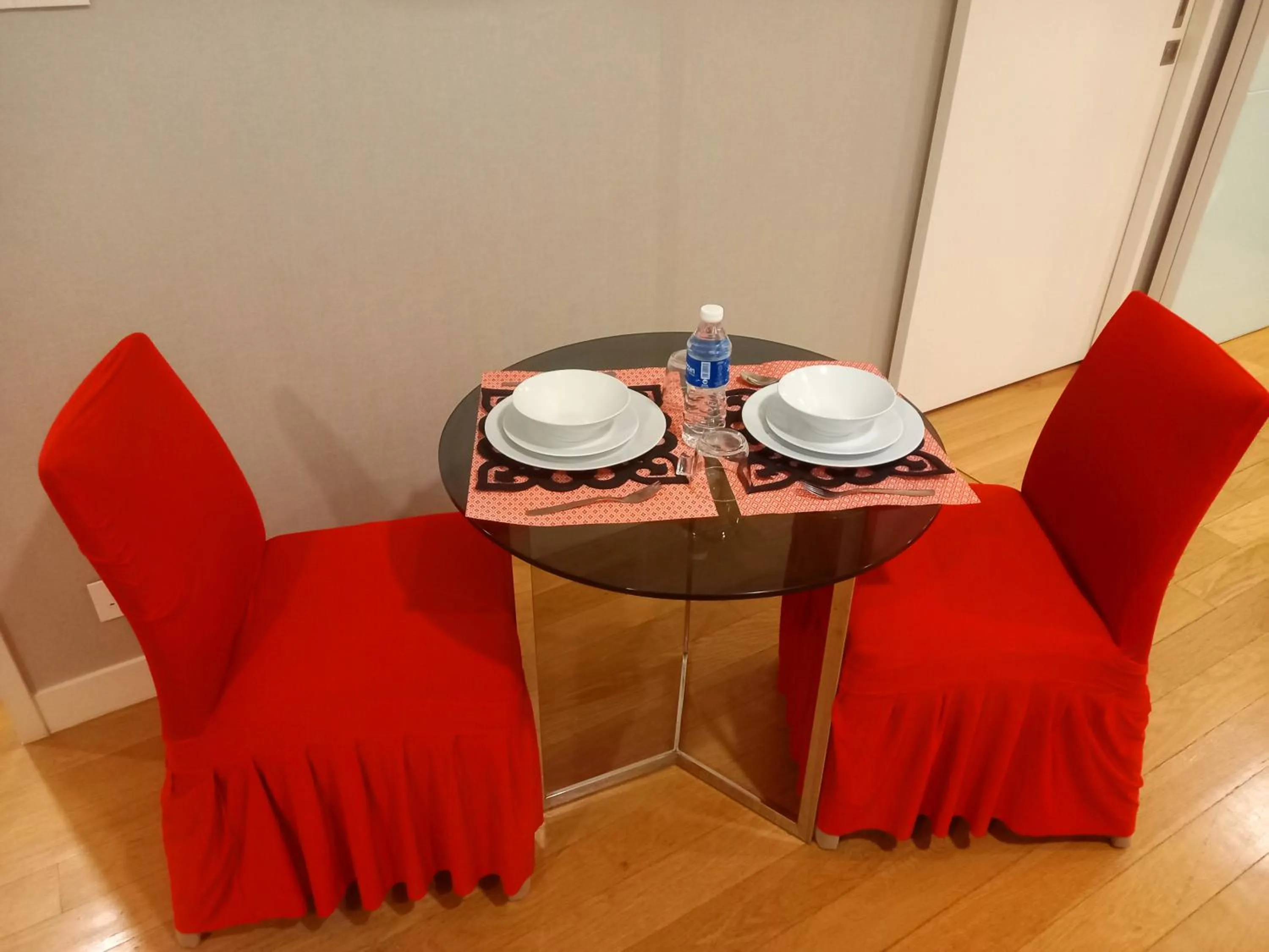 Dining area in Yemala Suites at Platinum KLCC