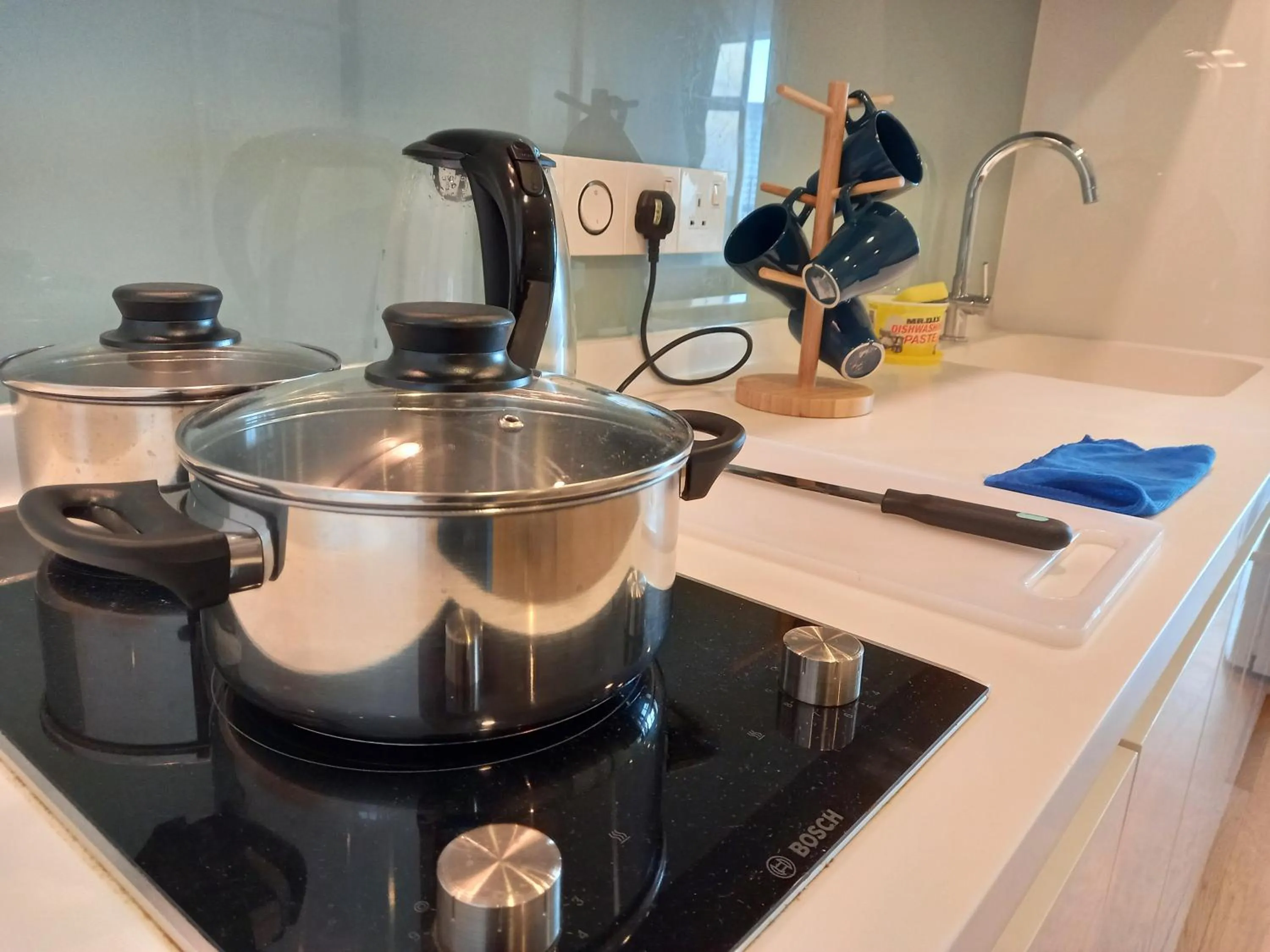 Kitchen or kitchenette in Yemala Suites at Platinum KLCC