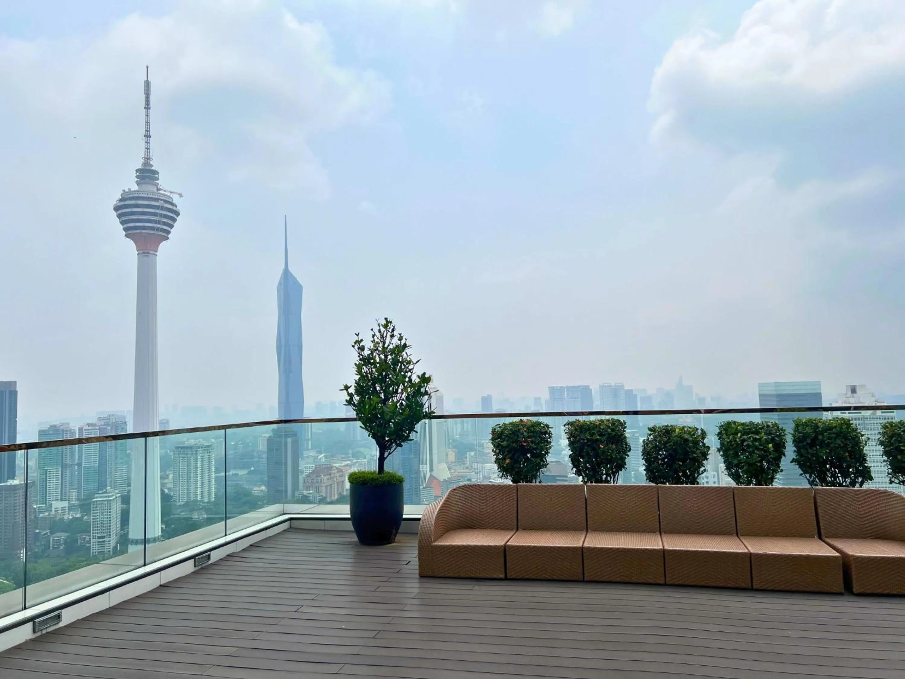 Balcony/Terrace in Yemala Suites at Platinum KLCC