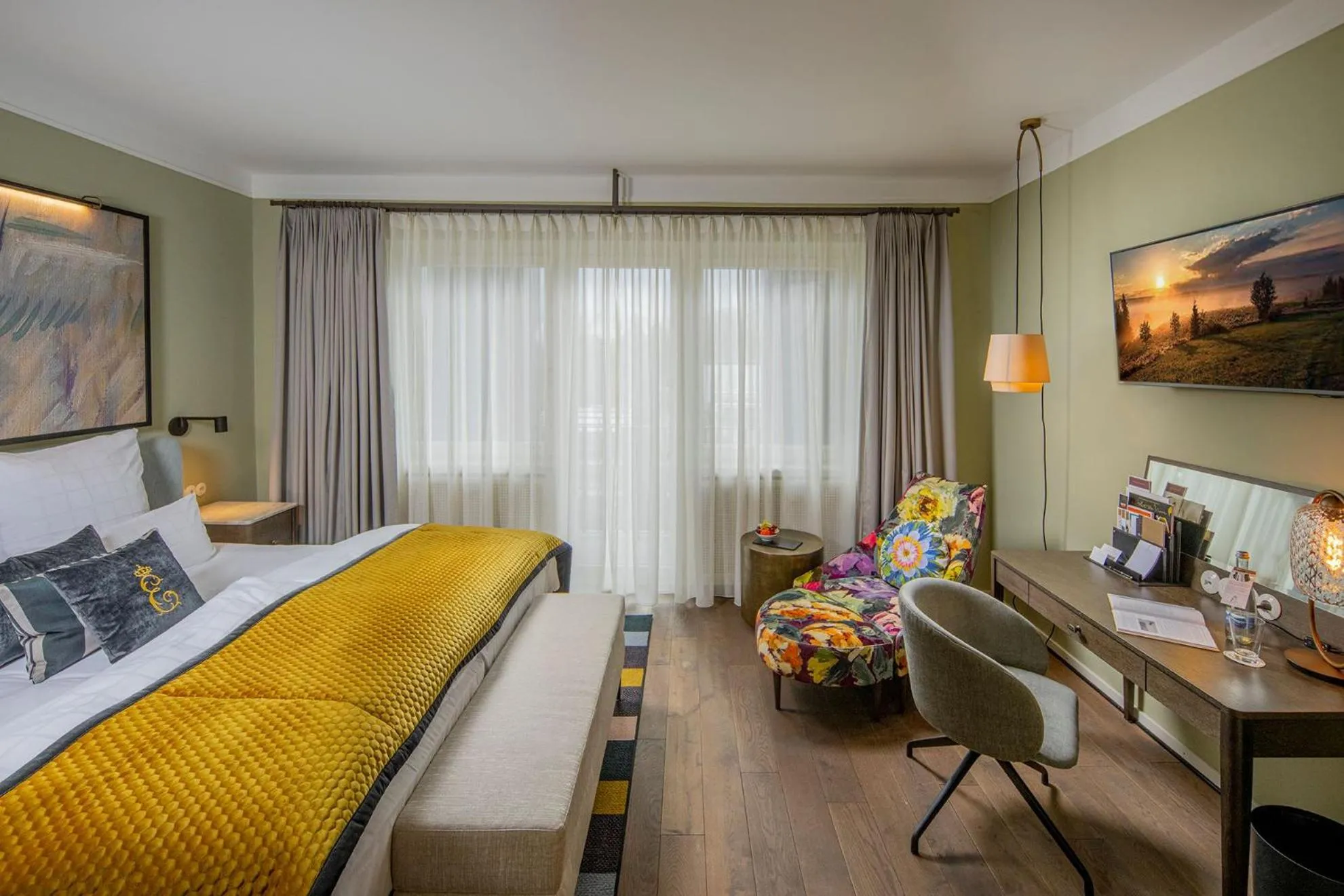 Bedroom, Bed in Hotel Erbprinz - Gourmet & Spa