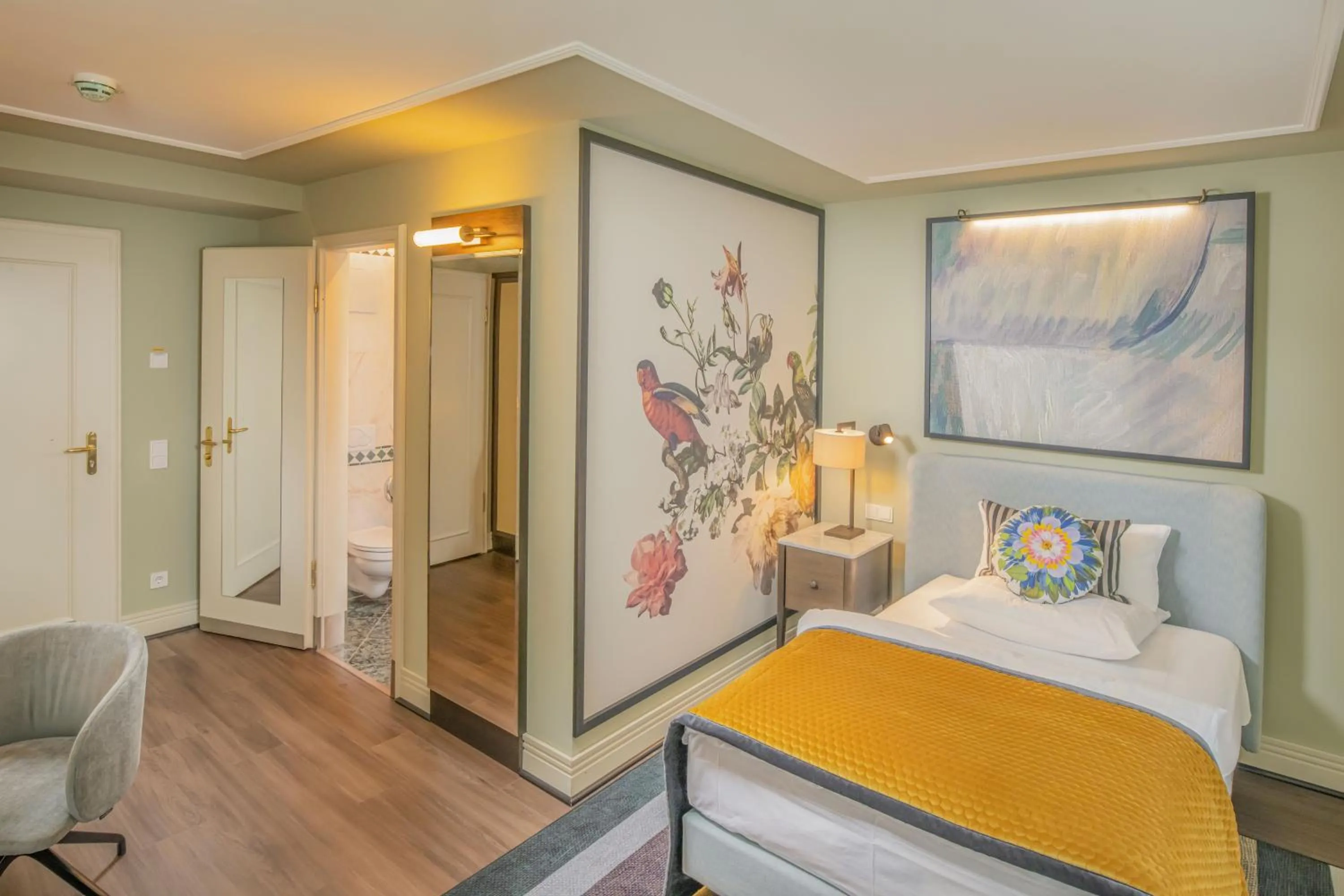 Bed in Hotel Erbprinz - Gourmet & Spa