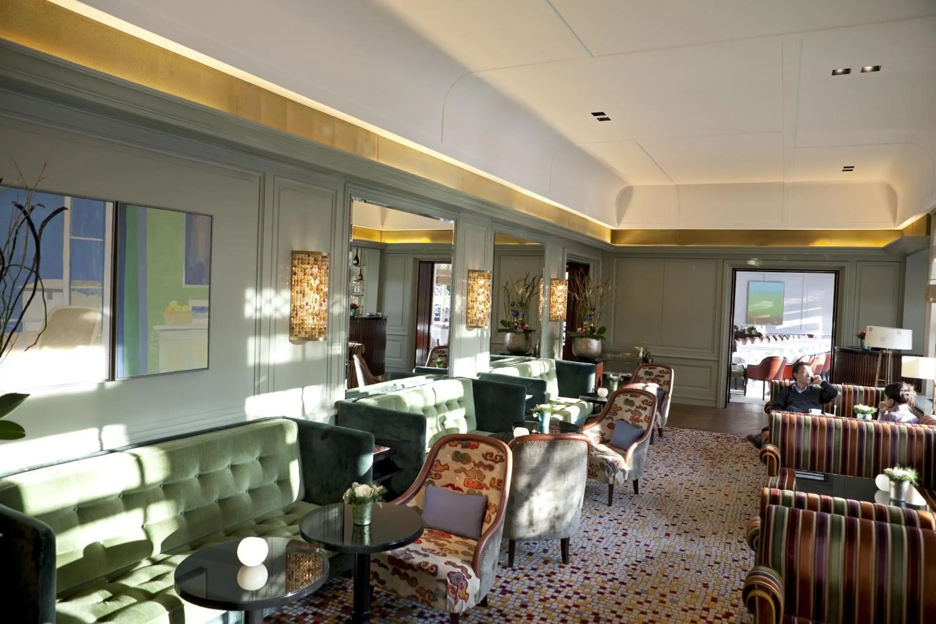 Lobby or reception in Hotel Erbprinz - Gourmet & Spa Lobby or reception in Hotel Erbprinz - Gourmet & Spa