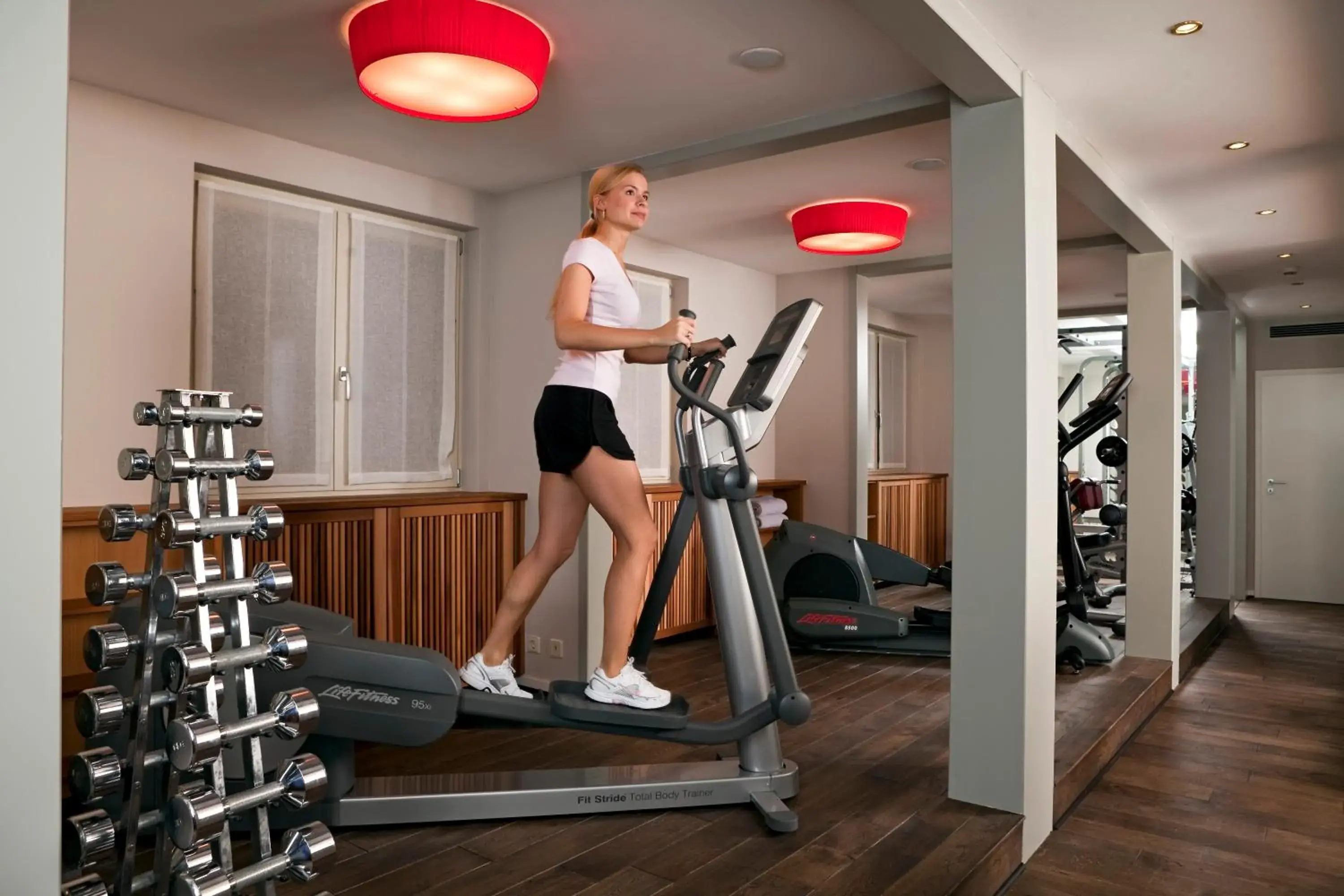 Fitness centre/facilities in Hotel Erbprinz - Gourmet & Spa Fitness centre/facilities in Hotel Erbprinz - Gourmet & Spa