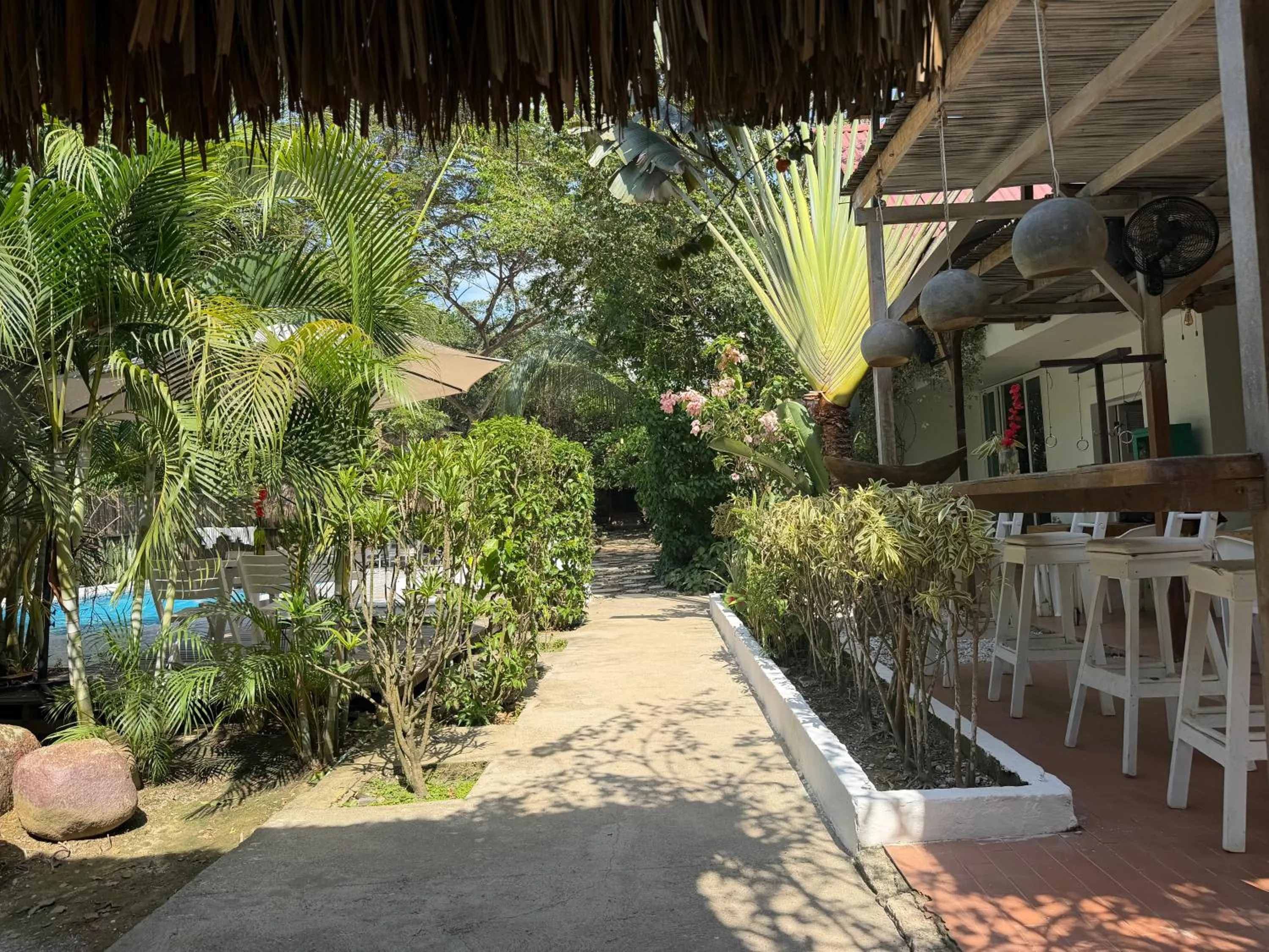 Garden view in Kawabonga