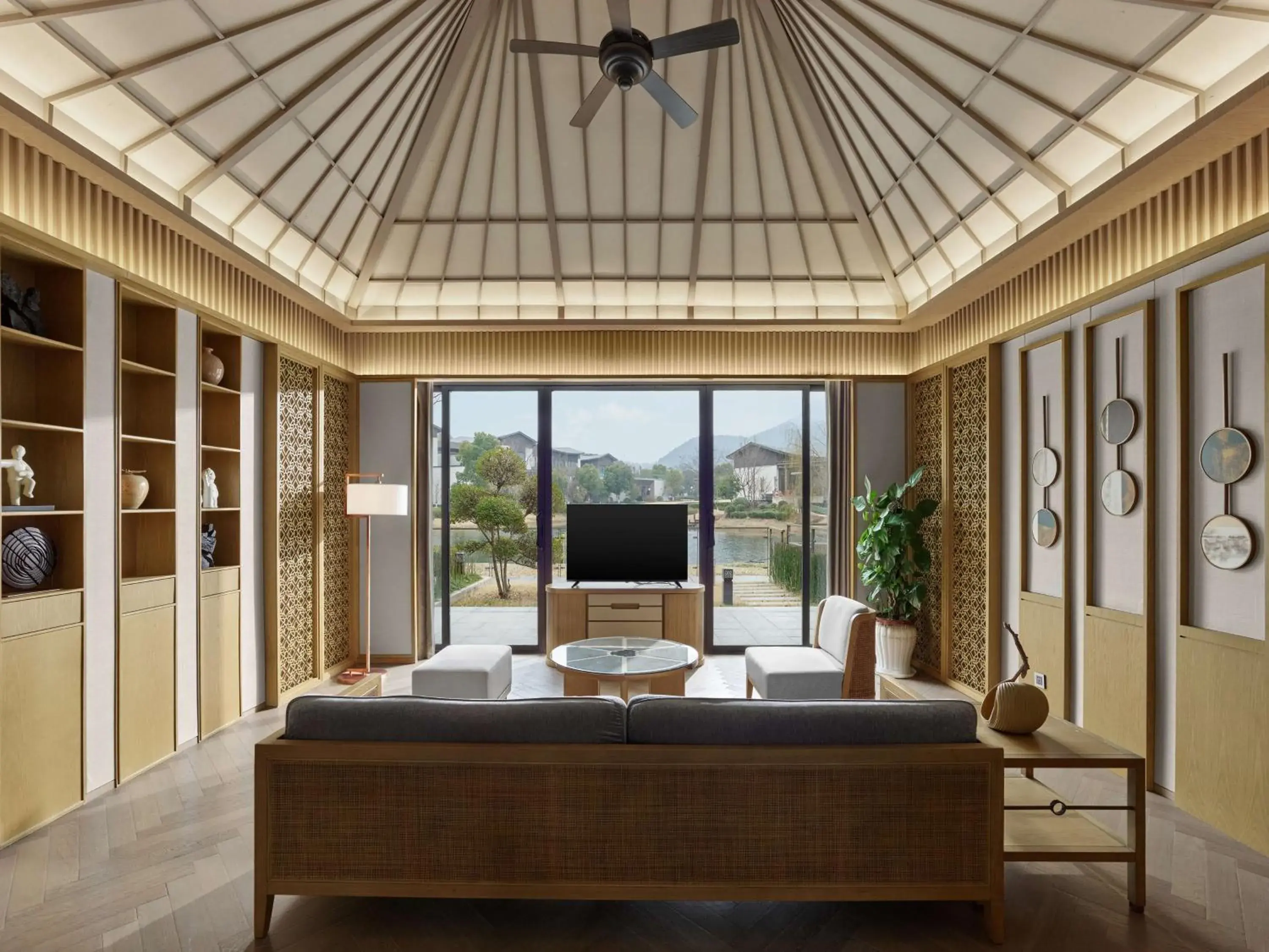 Living room in Hilton Suzhou New District Living room in Hilton Suzhou New District