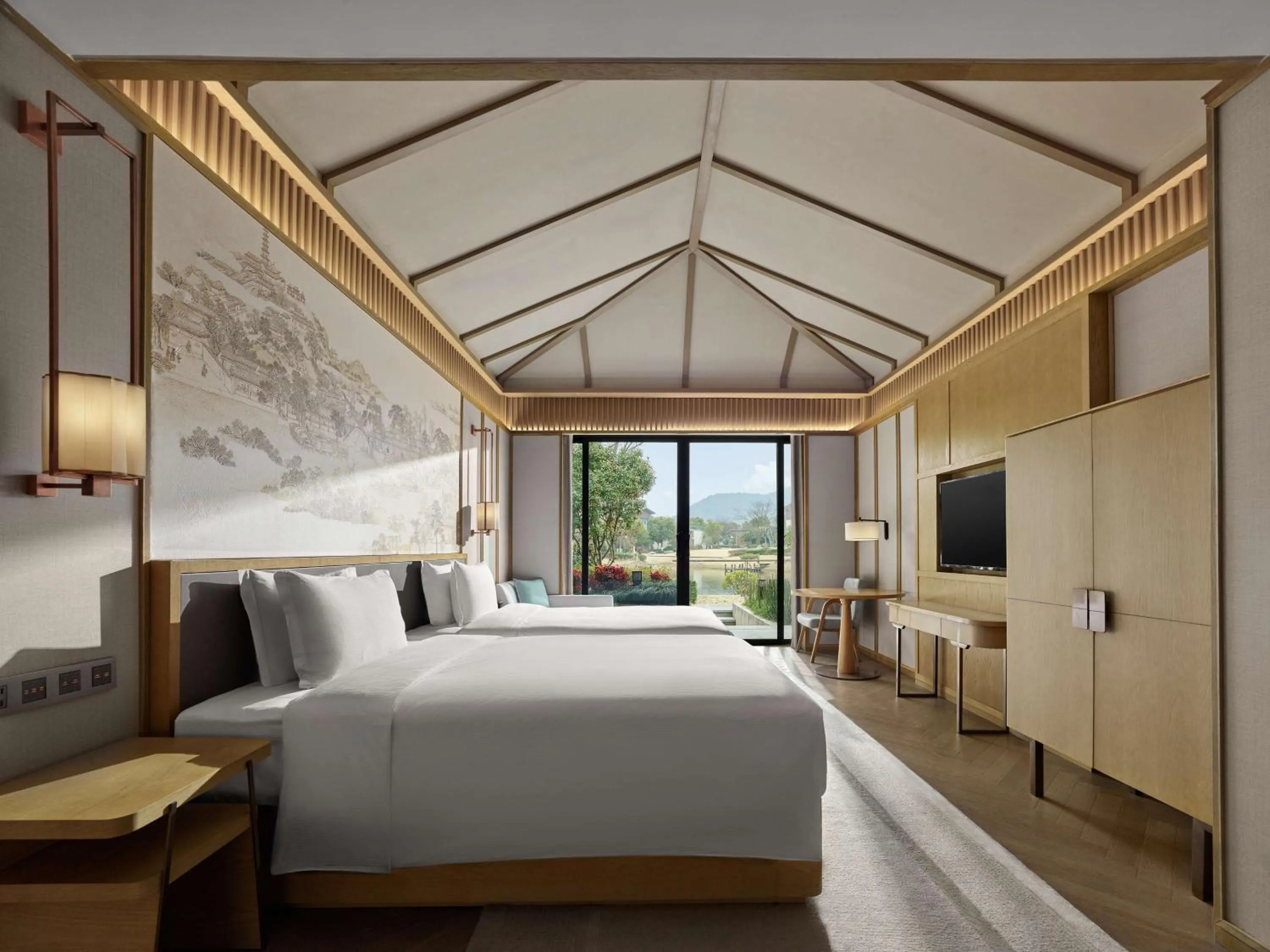 Bed in Hilton Suzhou New District