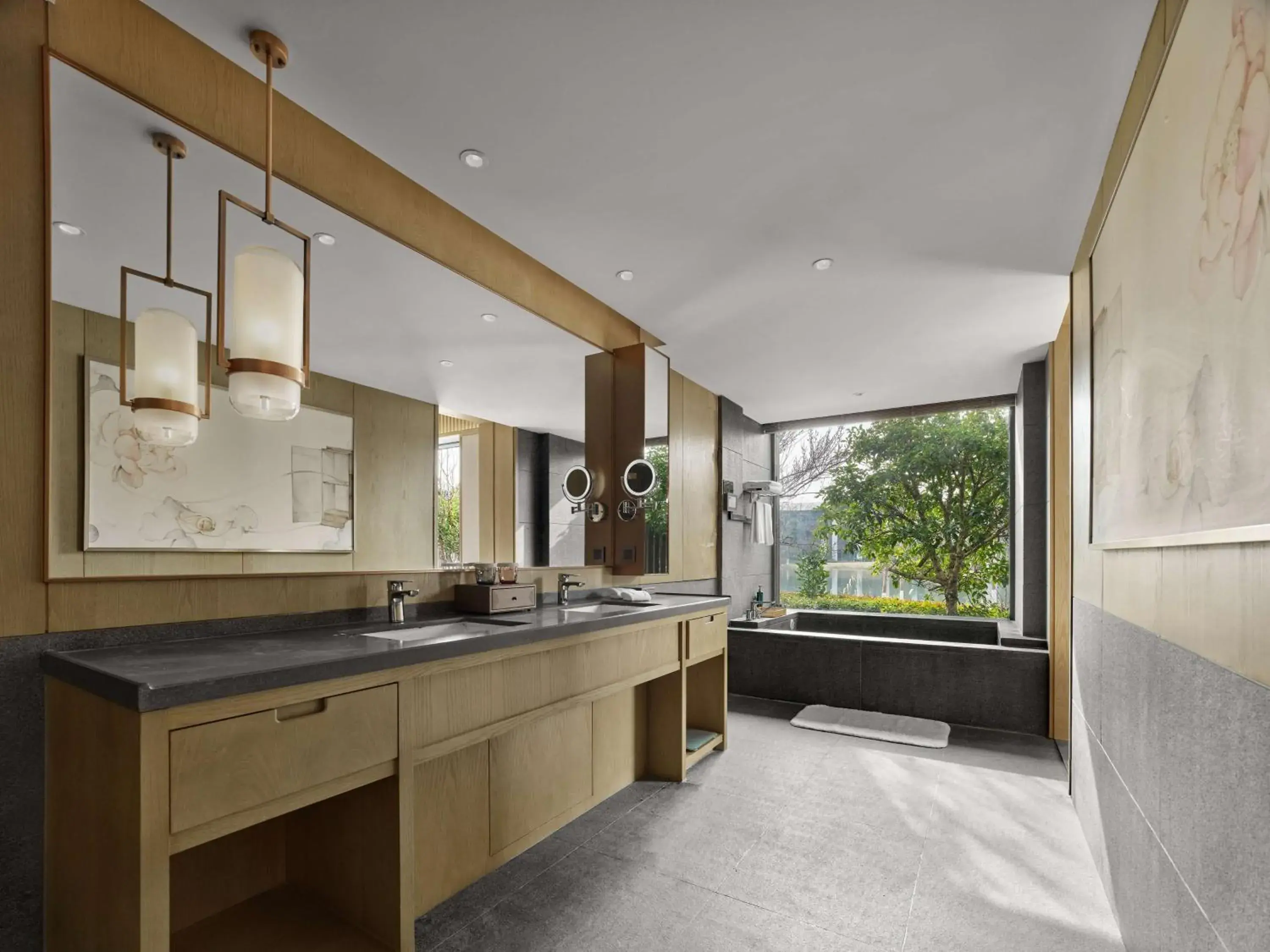 Bathroom in Hilton Suzhou New District Bathroom in Hilton Suzhou New District