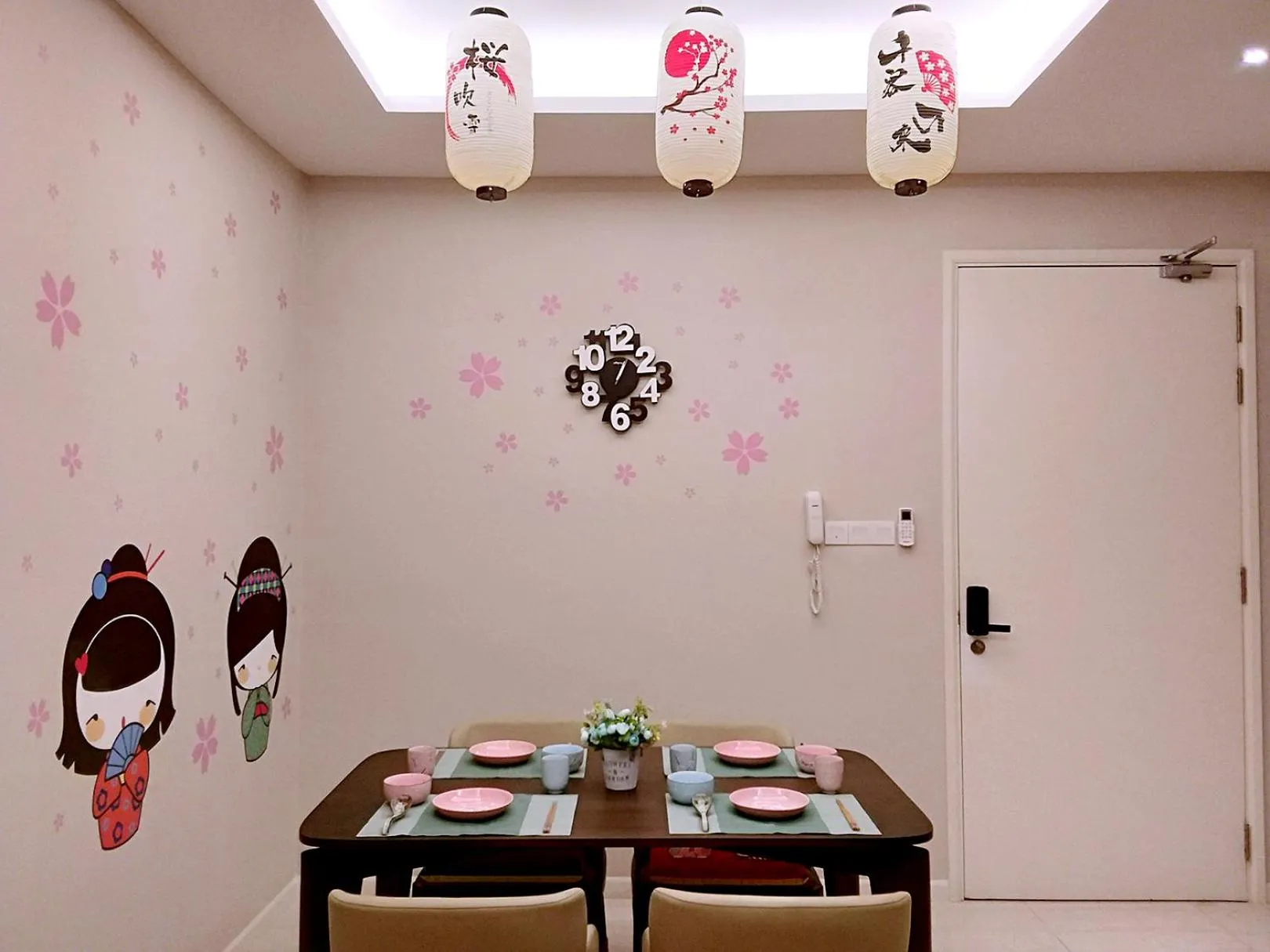 Dining area in Dorsett Residences Kuala Lumpur