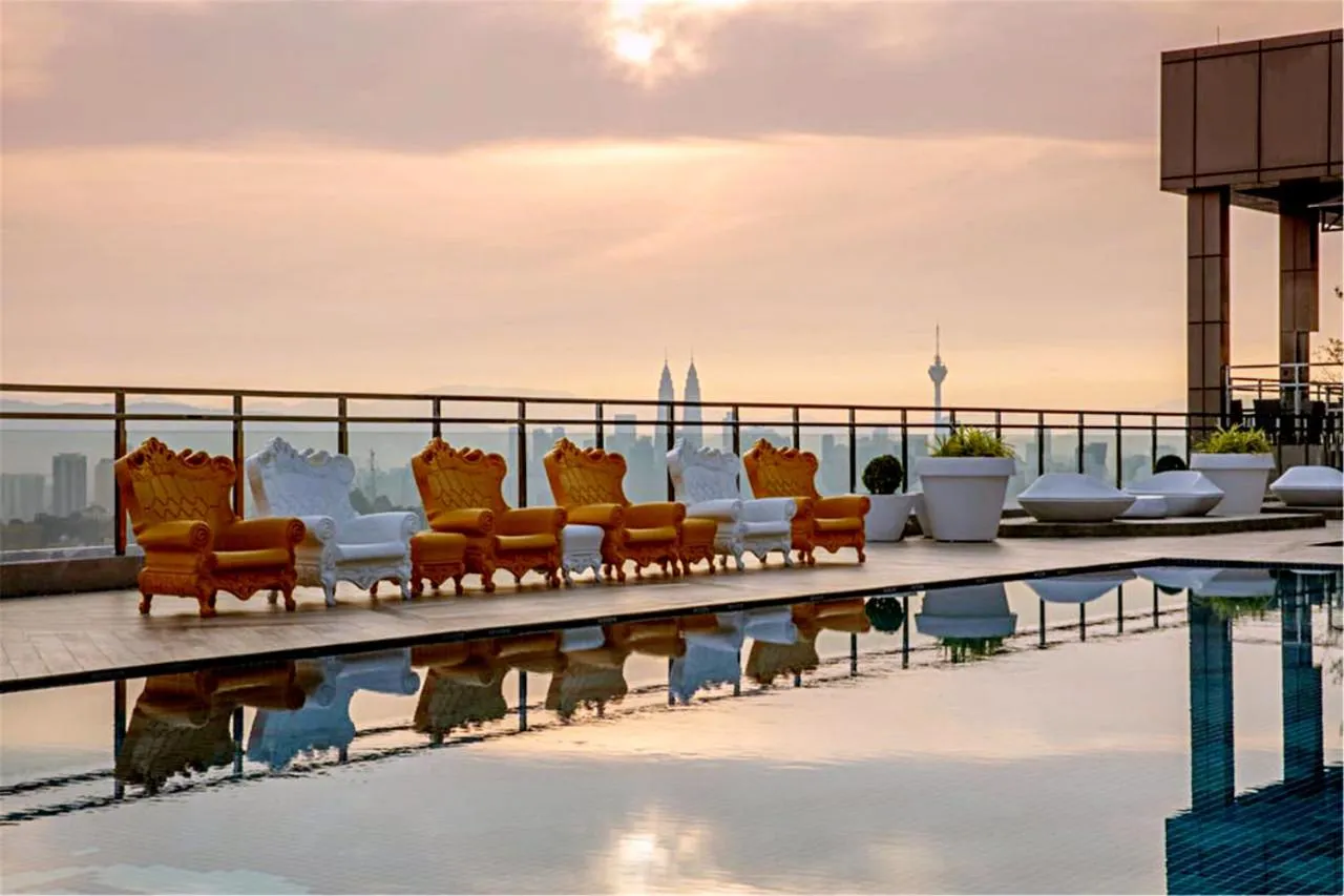 Swimming pool in Dorsett Residences Kuala Lumpur