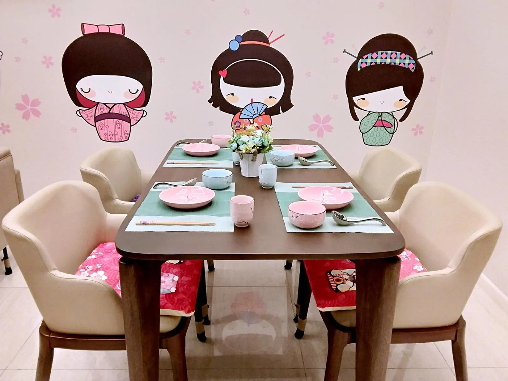 Dining area in Dorsett Residences Kuala Lumpur