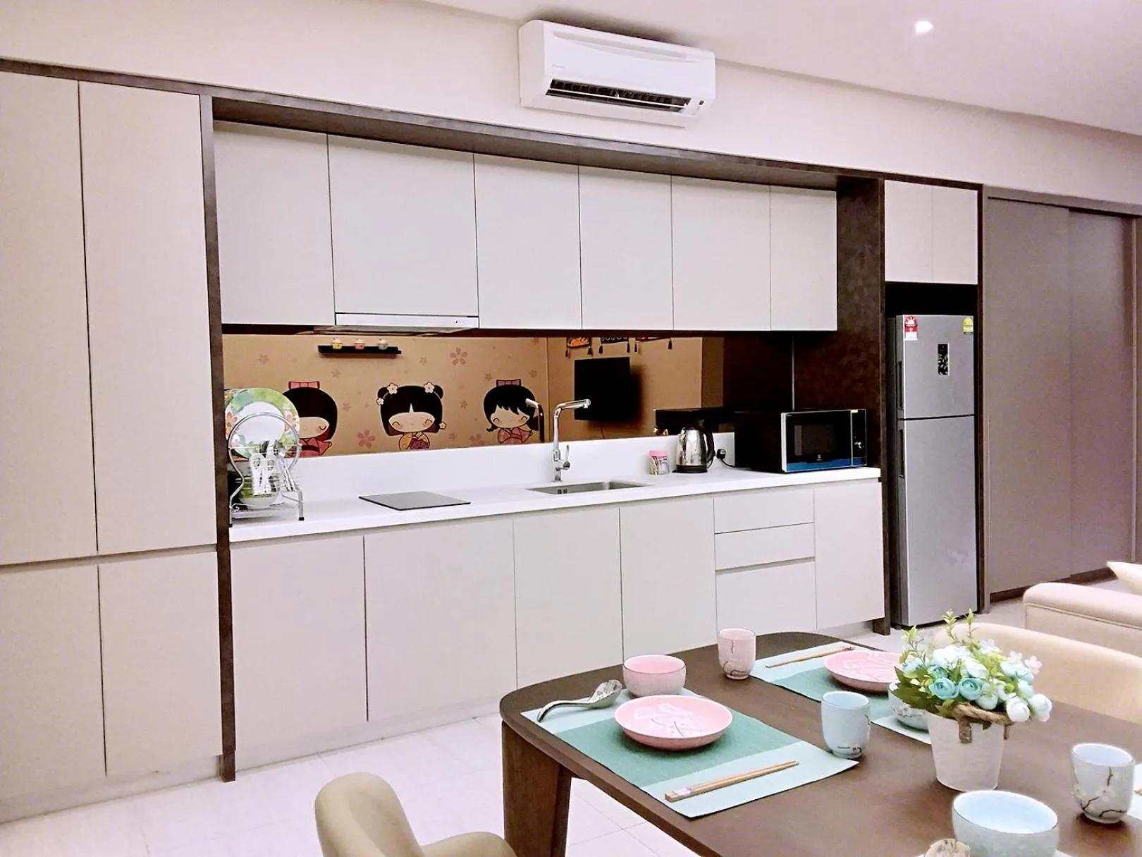 Kitchen or kitchenette in Dorsett Residences Kuala Lumpur
