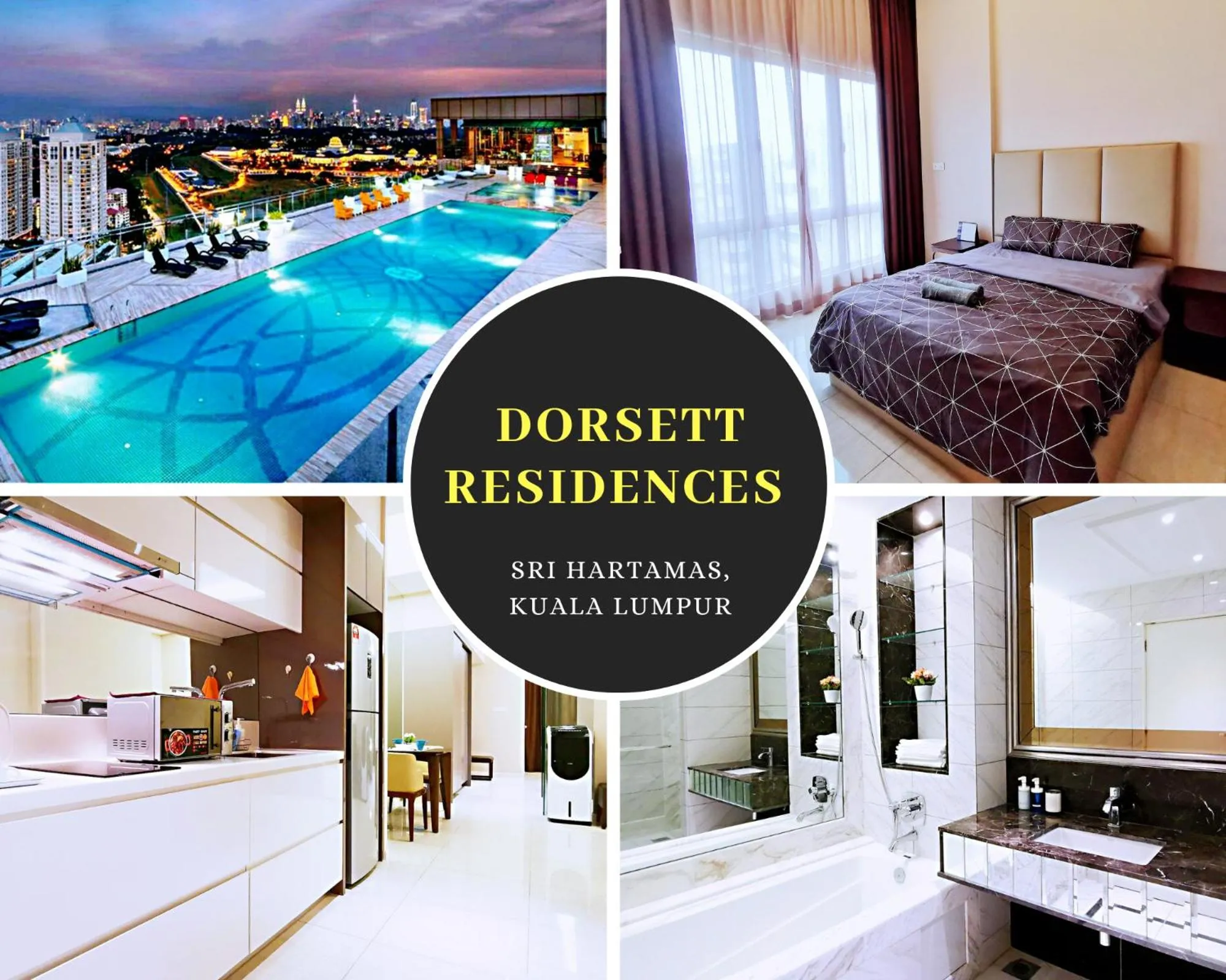 Property building in Dorsett Residences Kuala Lumpur