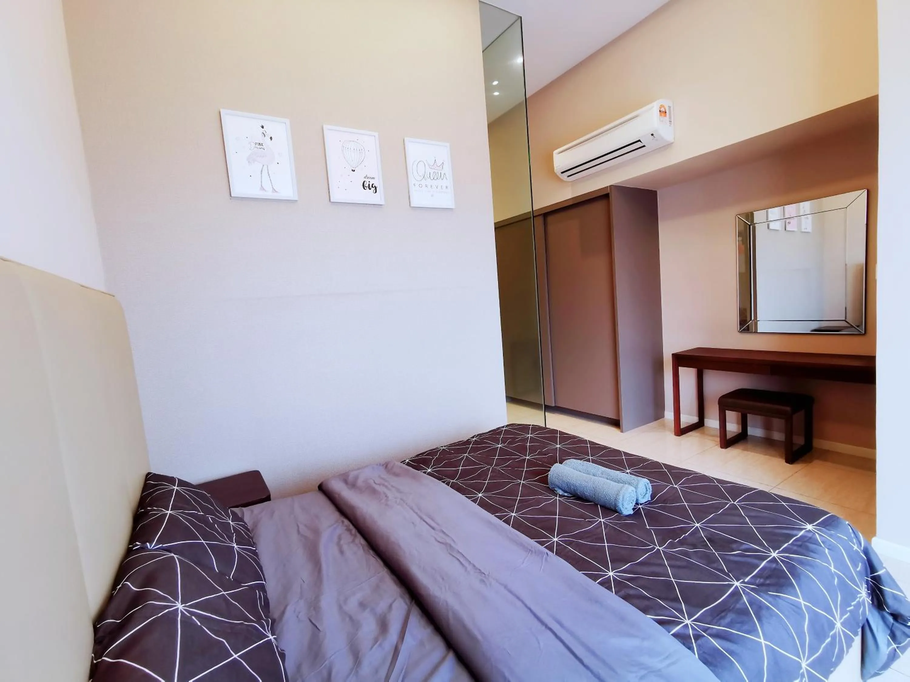 Bed in Dorsett Residences Kuala Lumpur