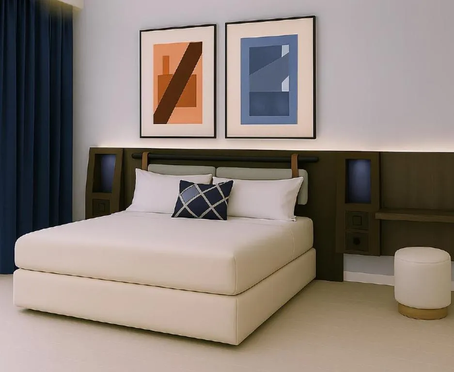 Bed in Four Points Flex by Sheraton Malaga Centre