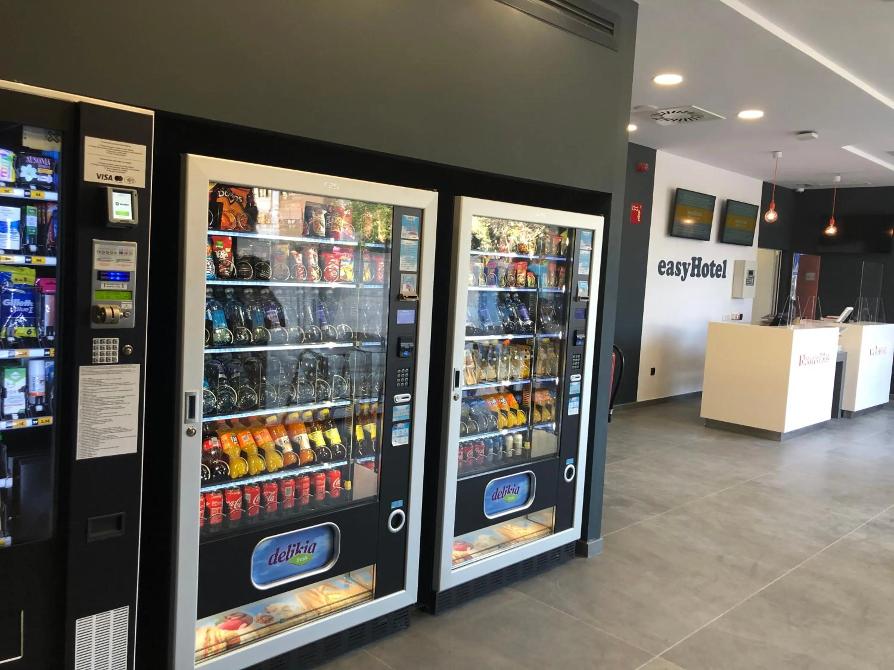 Lobby or reception in easyHotel Malaga City Centre