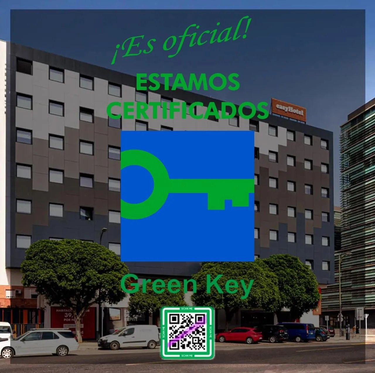 Certificate/Award in easyHotel Malaga City Centre