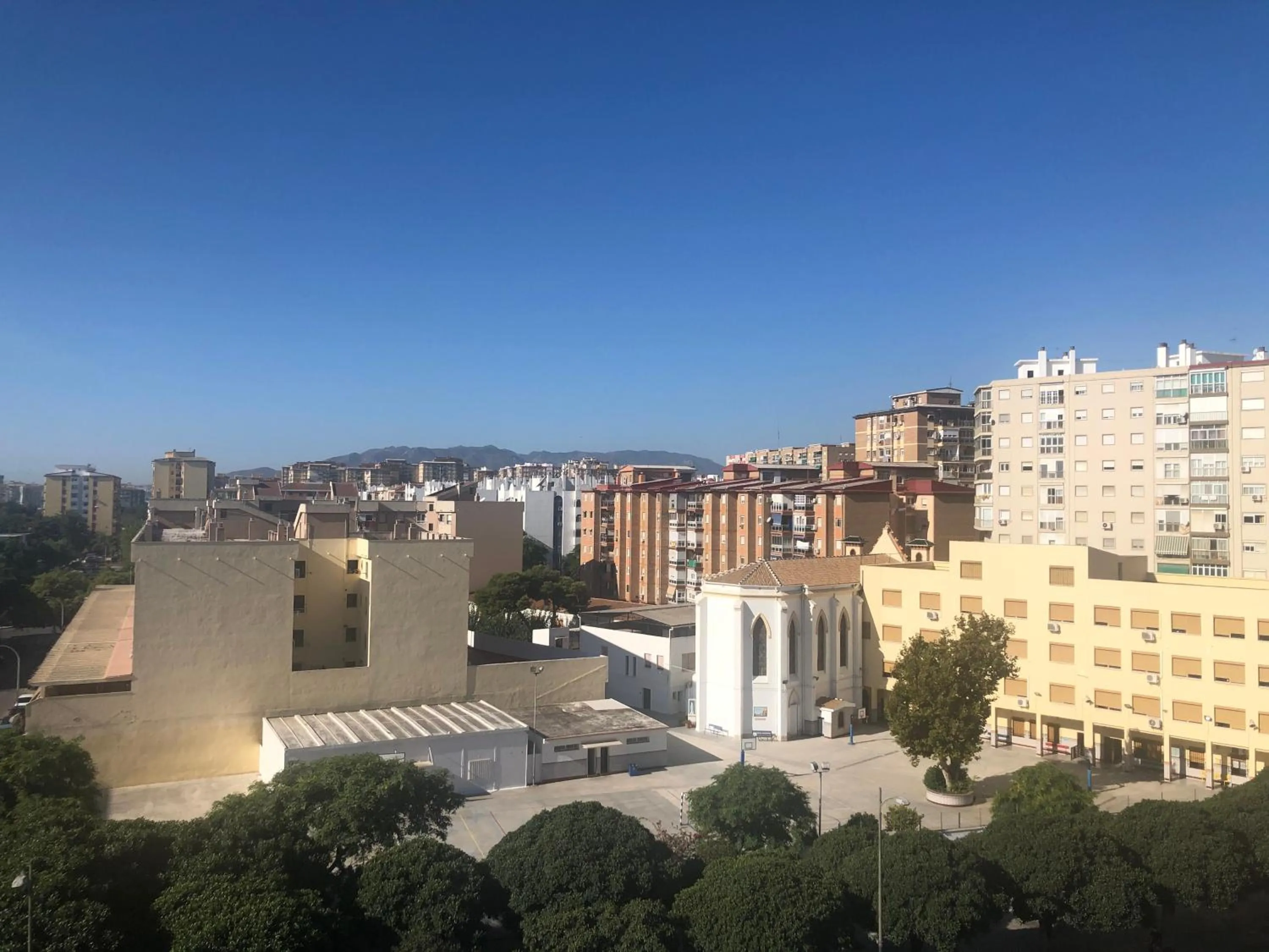 City view in easyHotel Malaga City Centre
