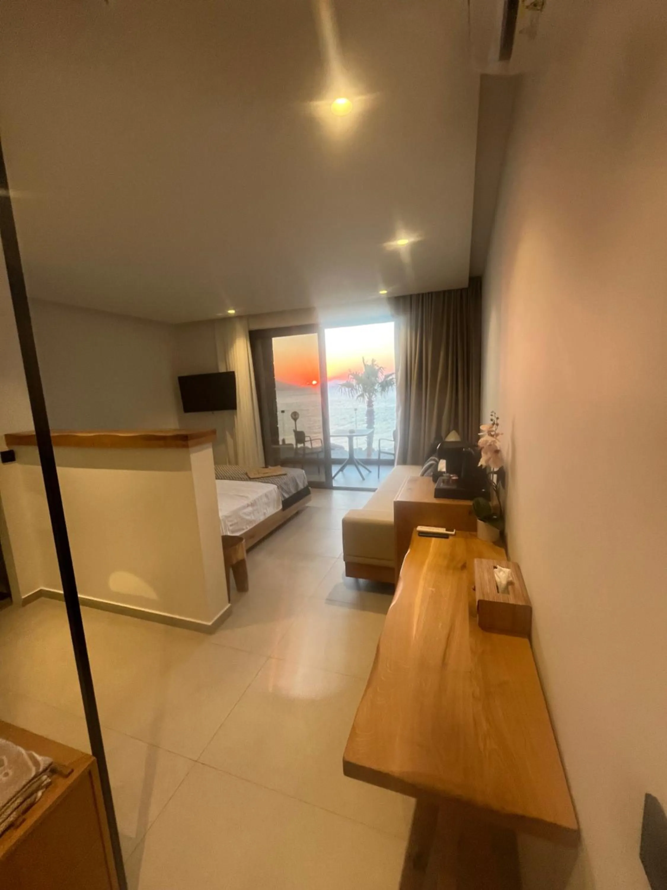 Bed in NISSEA Boutique Hotel