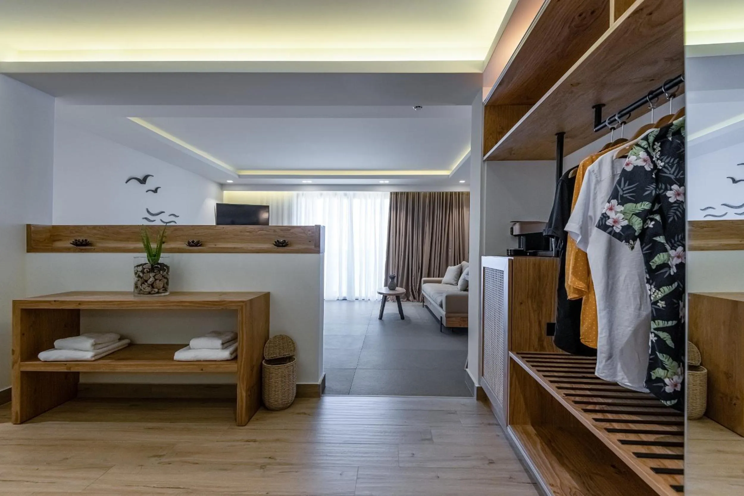 Bed in NISSEA Boutique Hotel