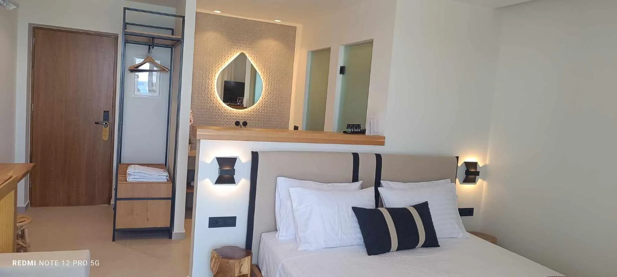 Bed in NISSEA Boutique Hotel
