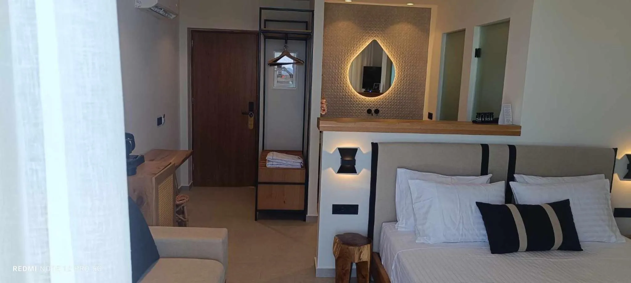 Bed in NISSEA Boutique Hotel