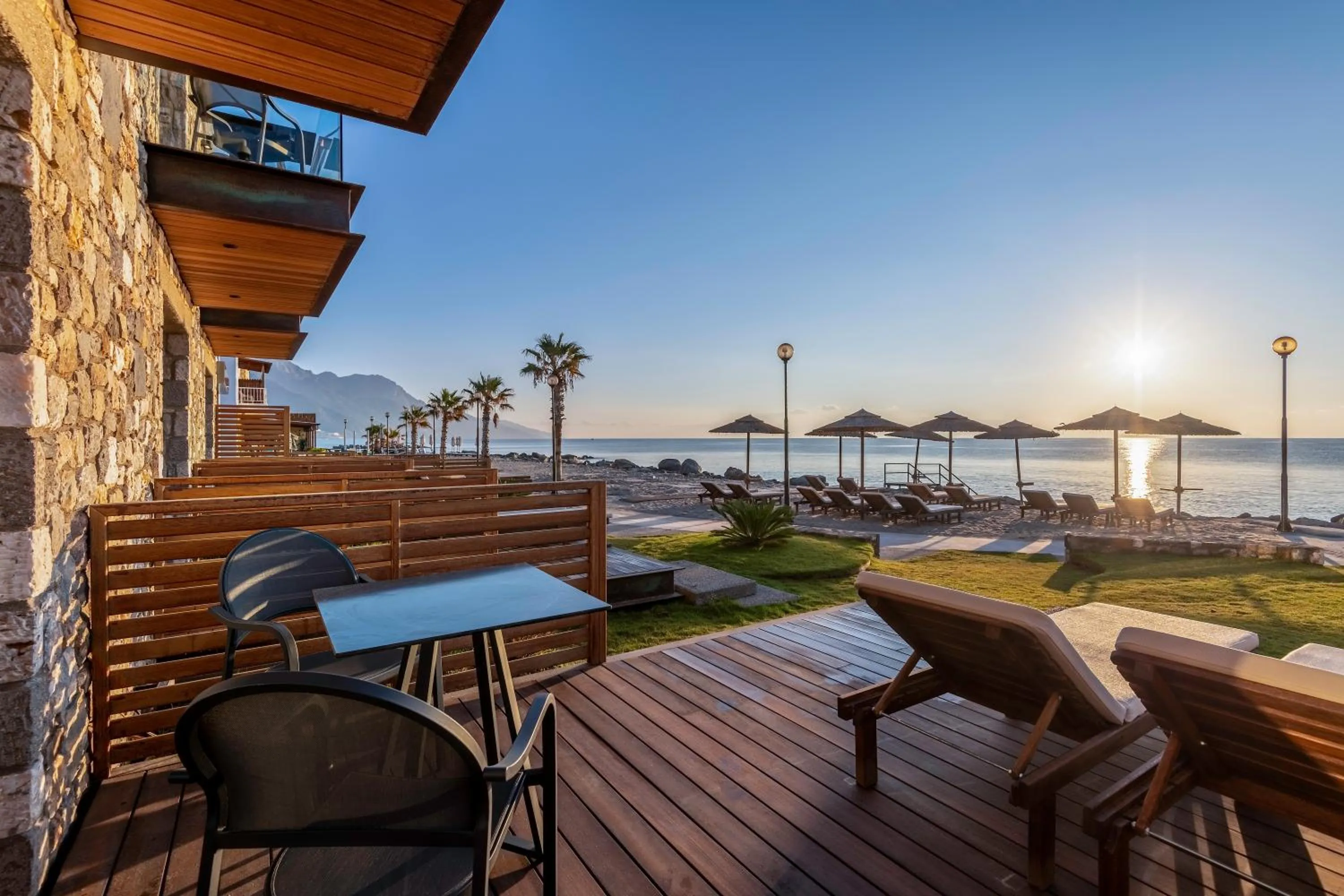 Patio in NISSEA Boutique Hotel