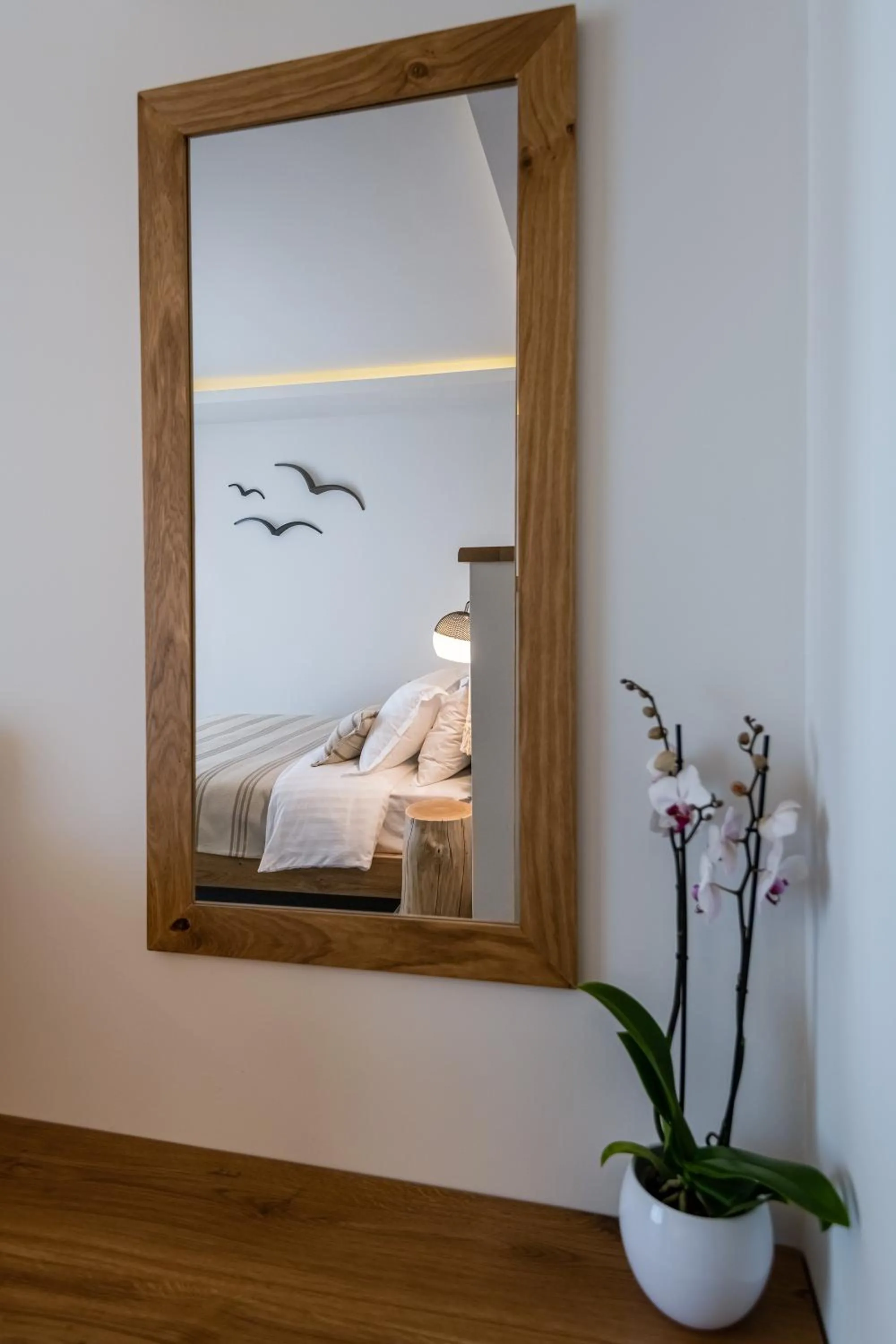 Bed in NISSEA Boutique Hotel