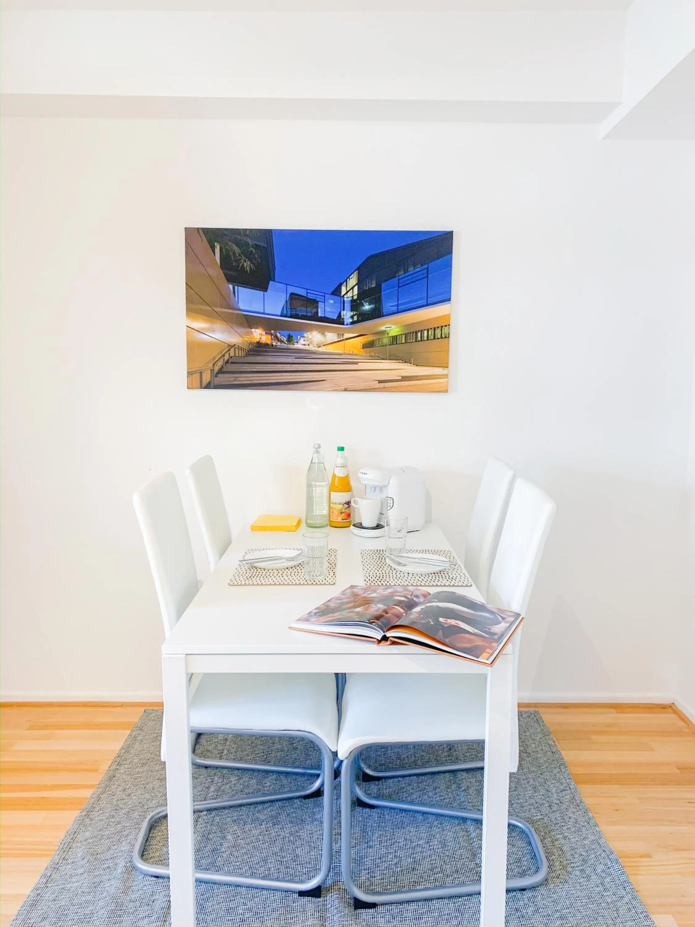 Dining area in Relax Aachener Boardinghouse Appartements Premium 1