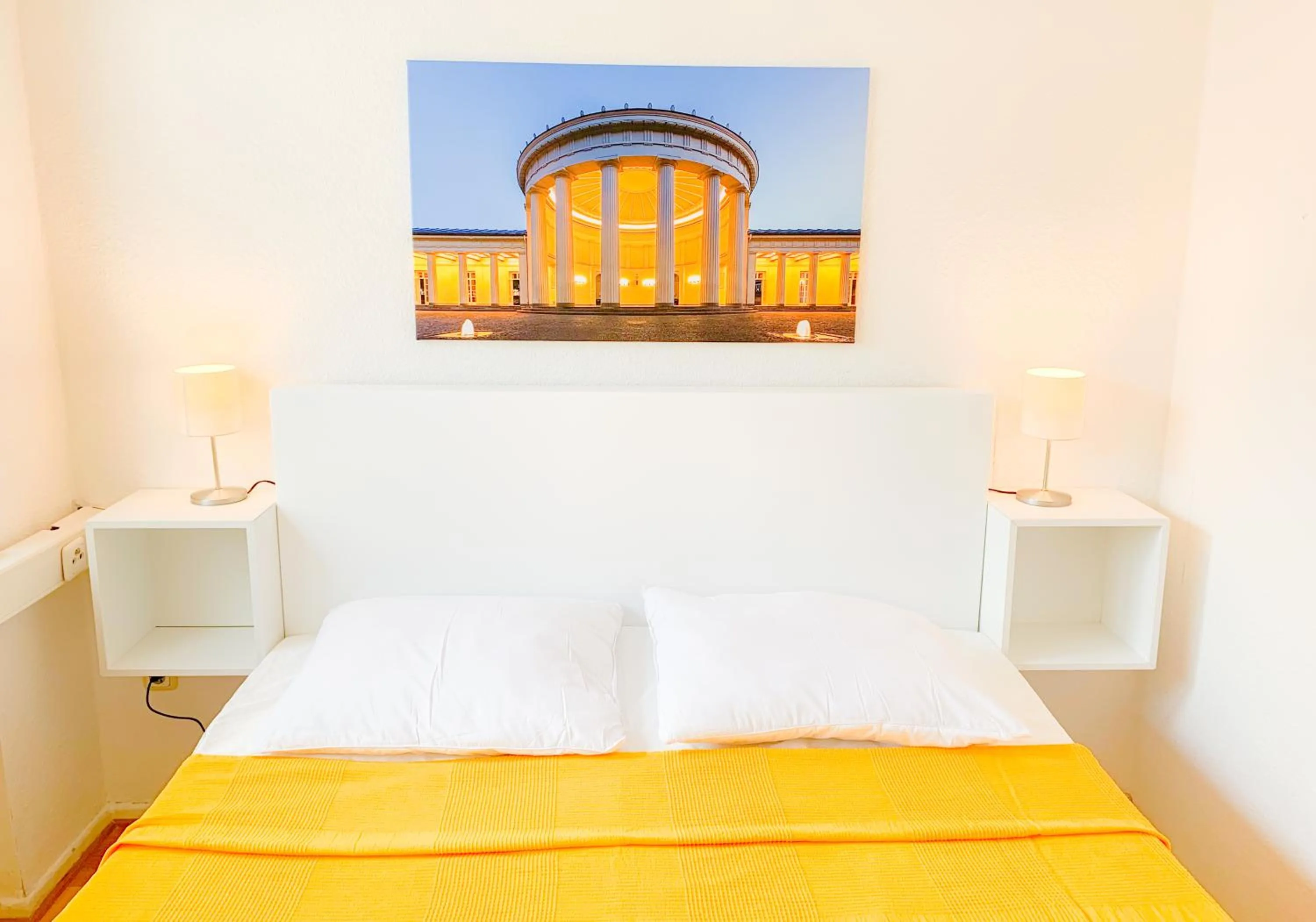 Bed in Relax Aachener Boardinghouse Appartements Premium 1