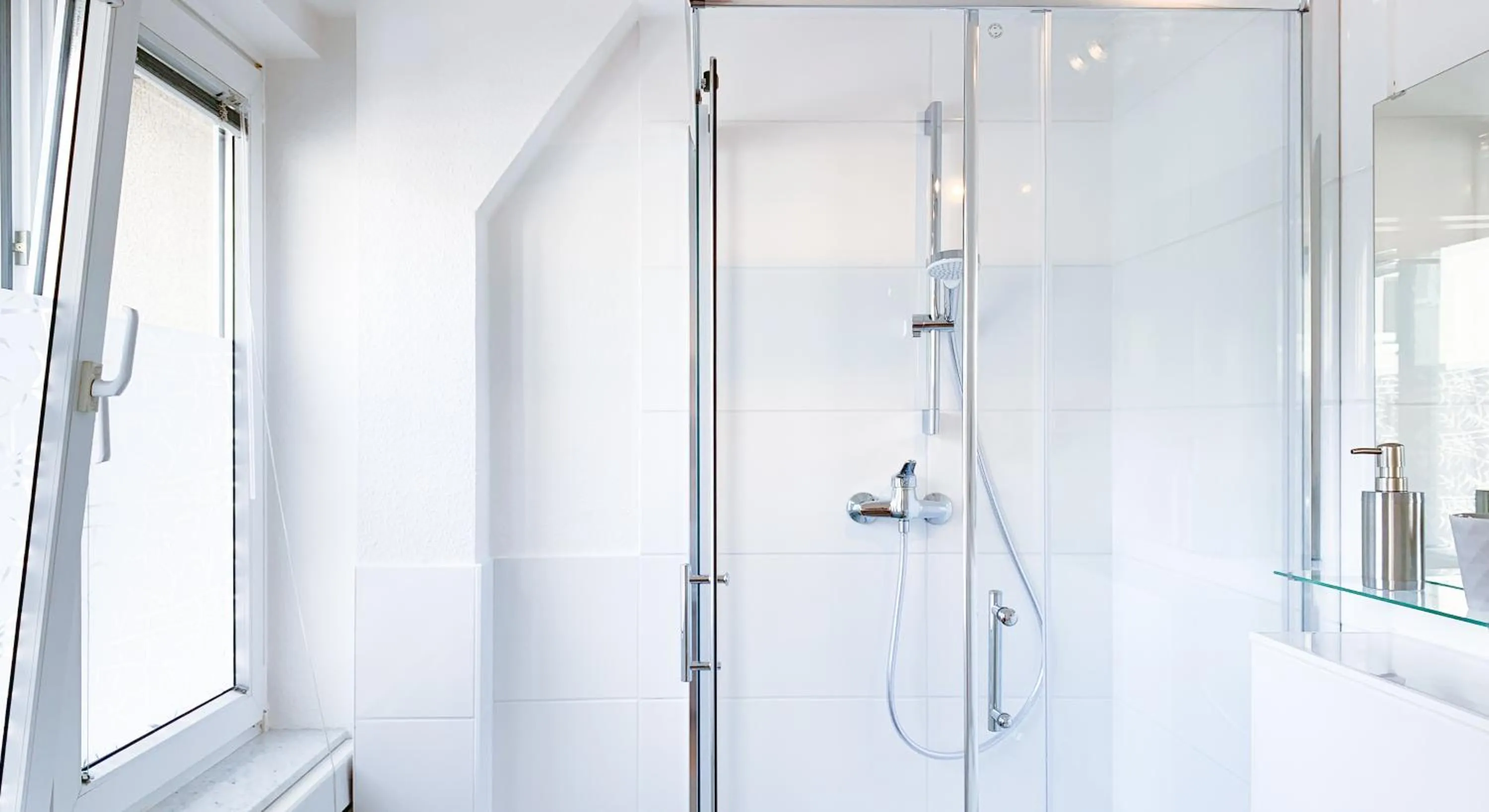 Bathroom in Relax Aachener Boardinghouse Appartements Premium 1