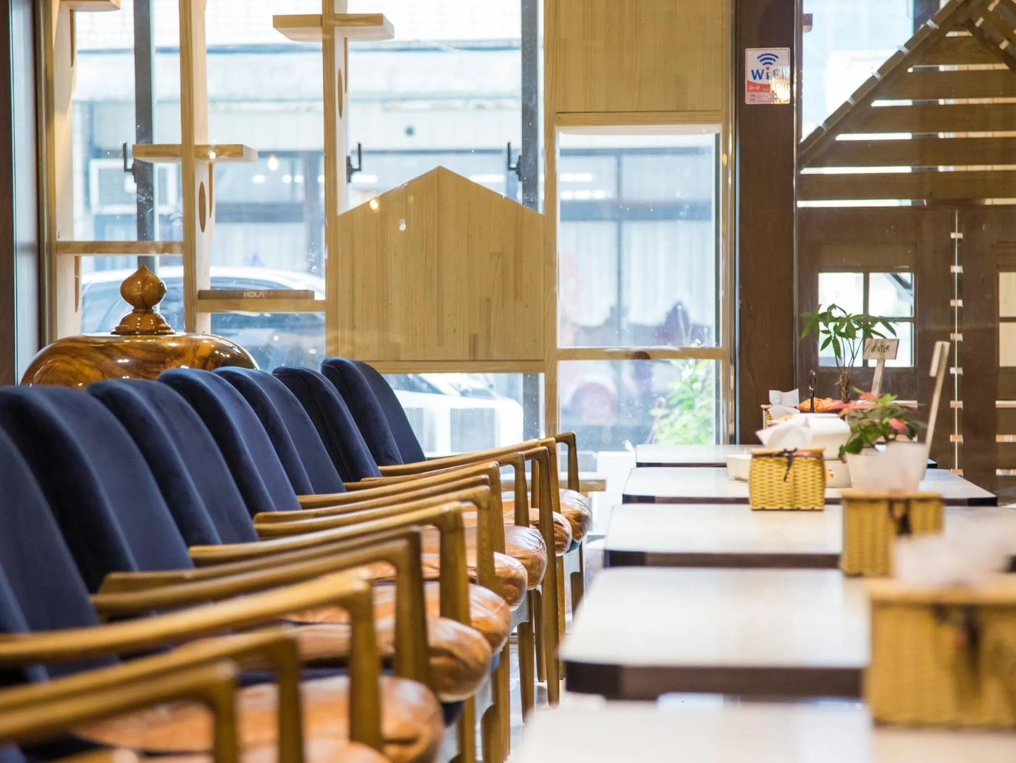 Seating area in Mei Jia Mei Hotel