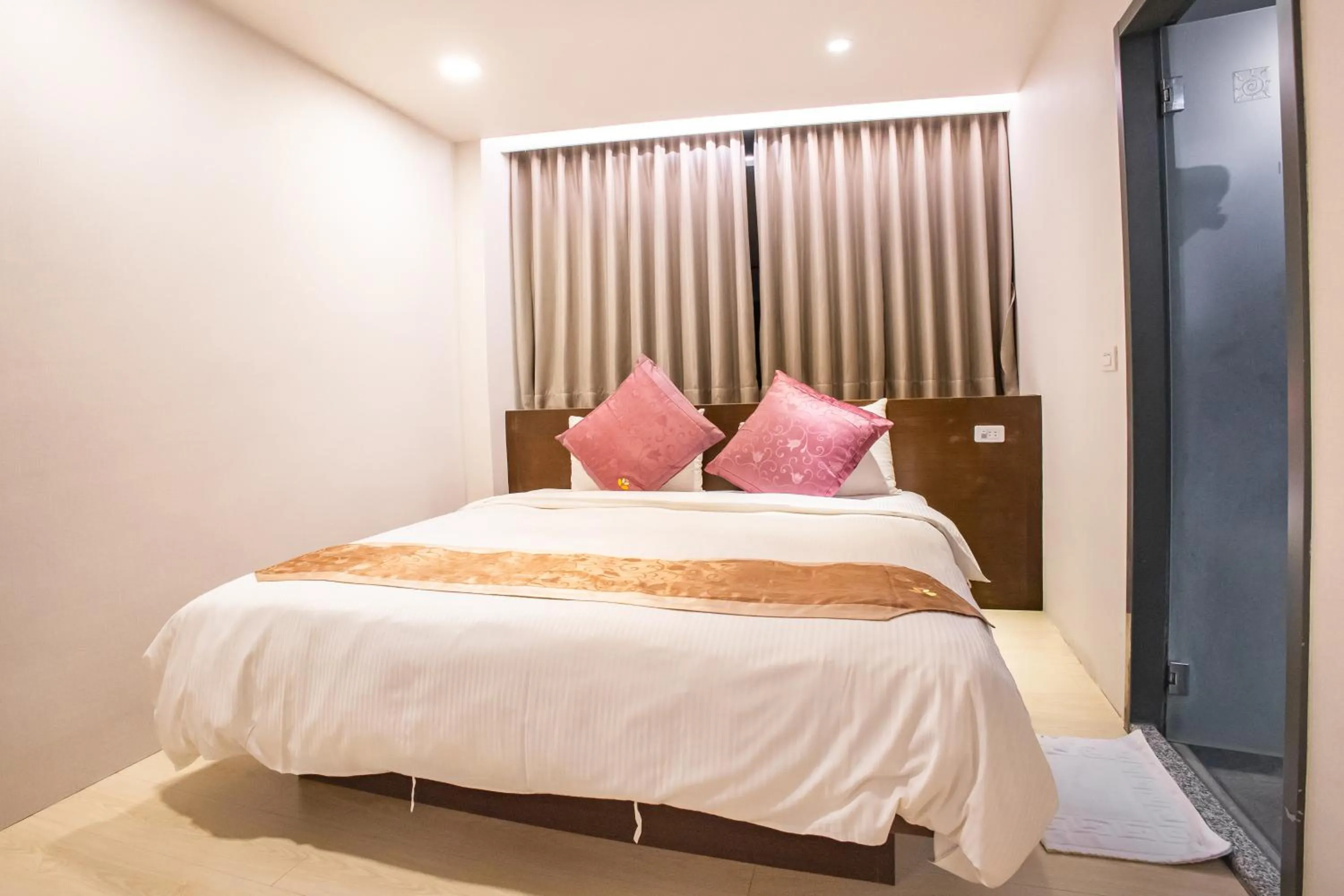 Bed in Mei Jia Mei Hotel