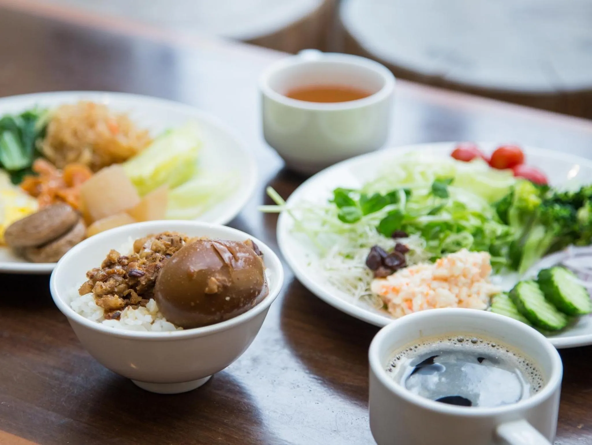 Breakfast in Mei Jia Mei Hotel