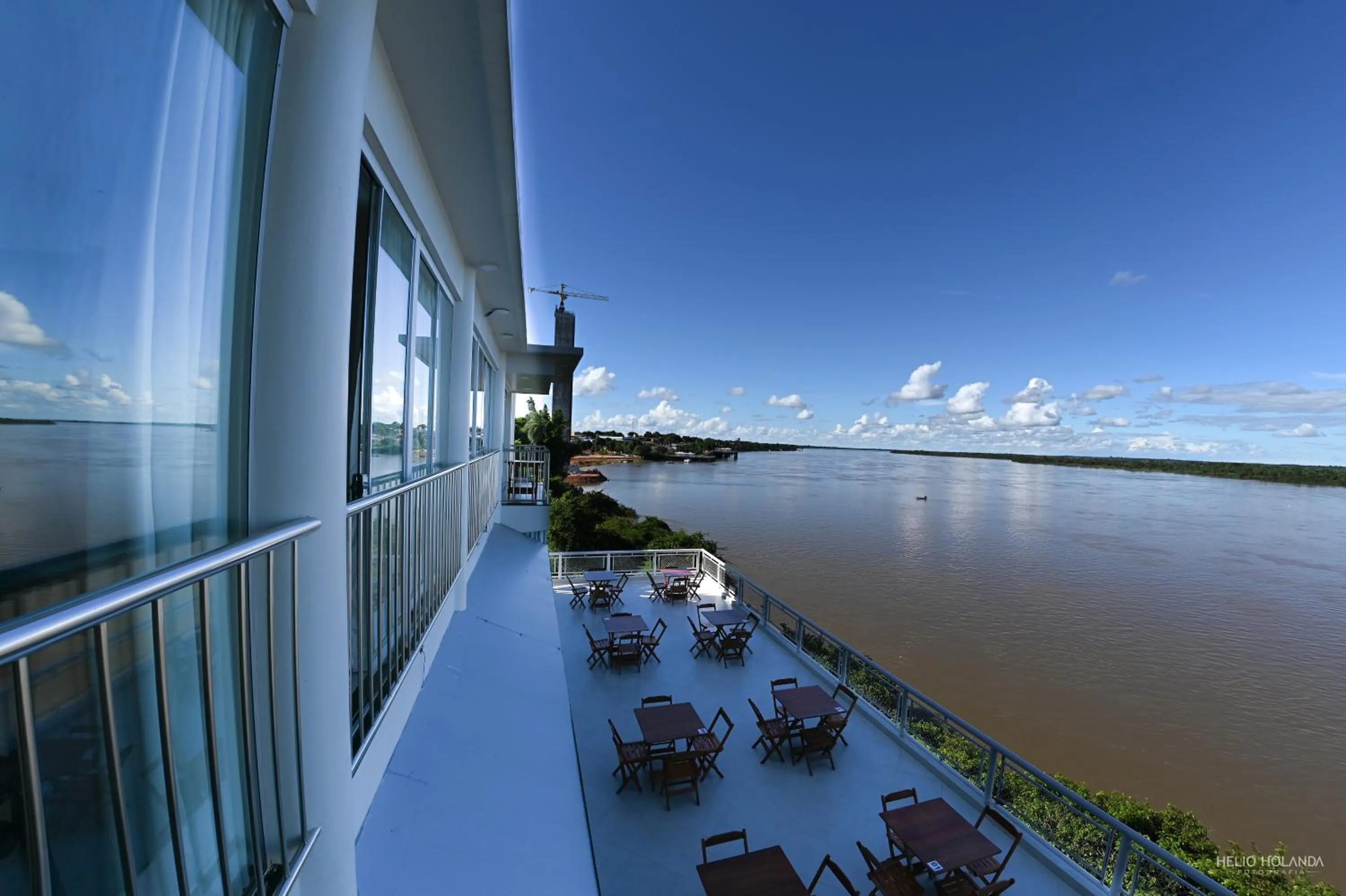 River view in Hotel Orla do Rio Branco