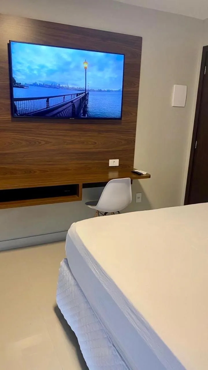 Photo of the whole room, Bed in Hotel Orla do Rio Branco