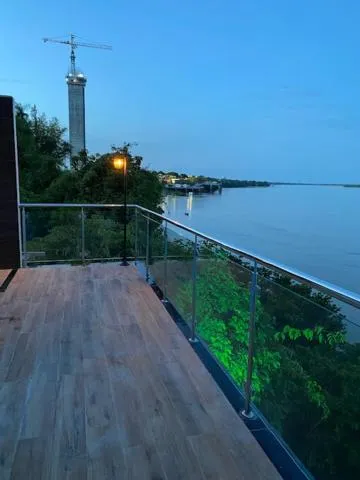 River view in Hotel Orla do Rio Branco