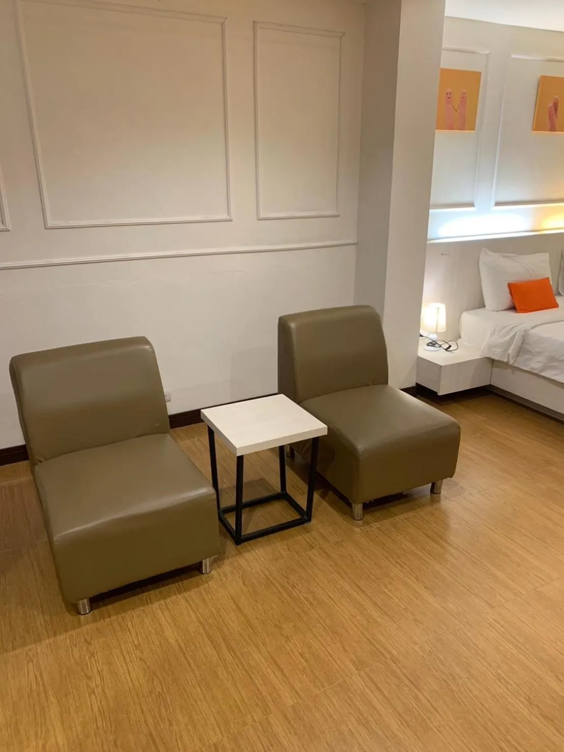 Bed in De Hug Hotel & Residence