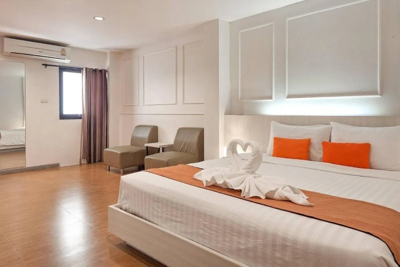 Bedroom, Bed in De Hug Hotel & Residence
