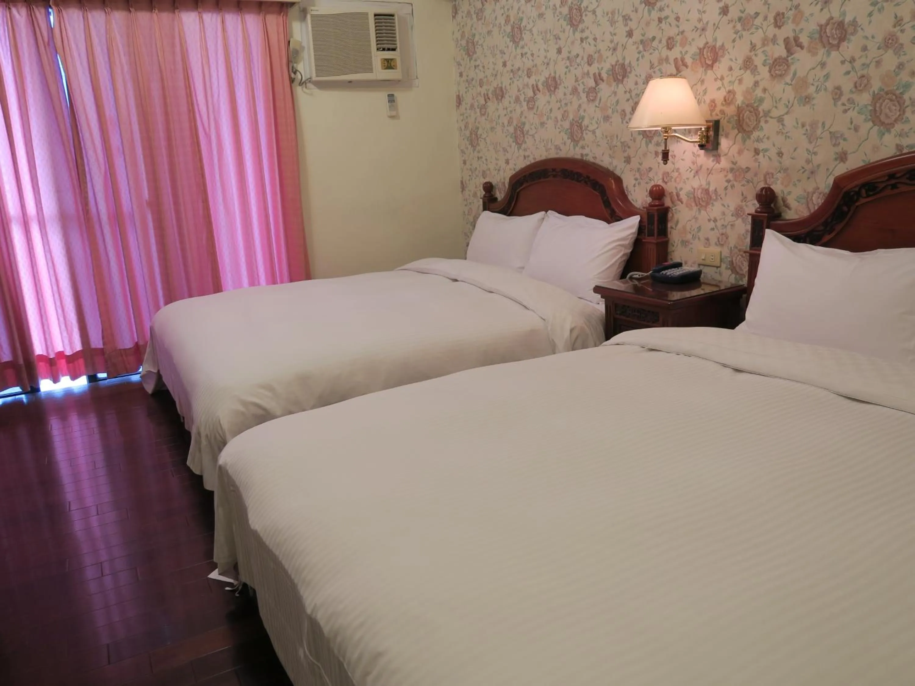 Bed in Champagne Hotel