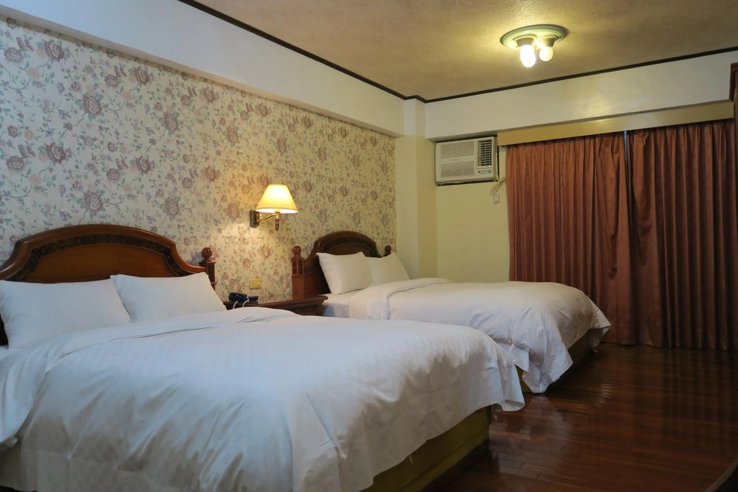 Bed in Champagne Hotel