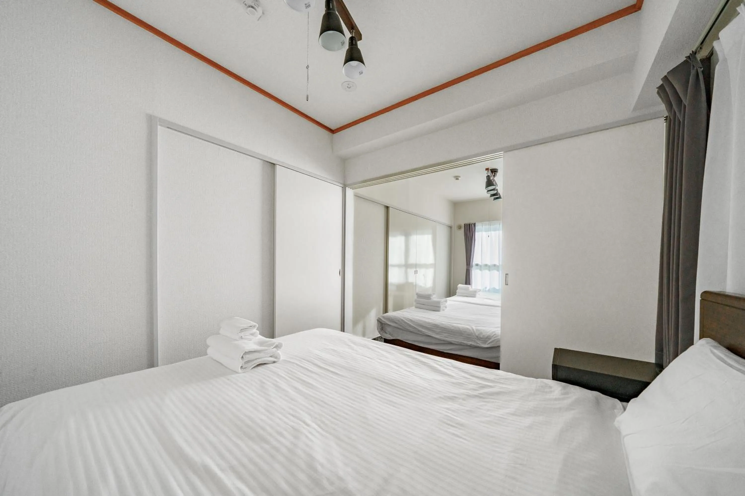 Bedroom, Bed in 88 Matsui Building Sapporo