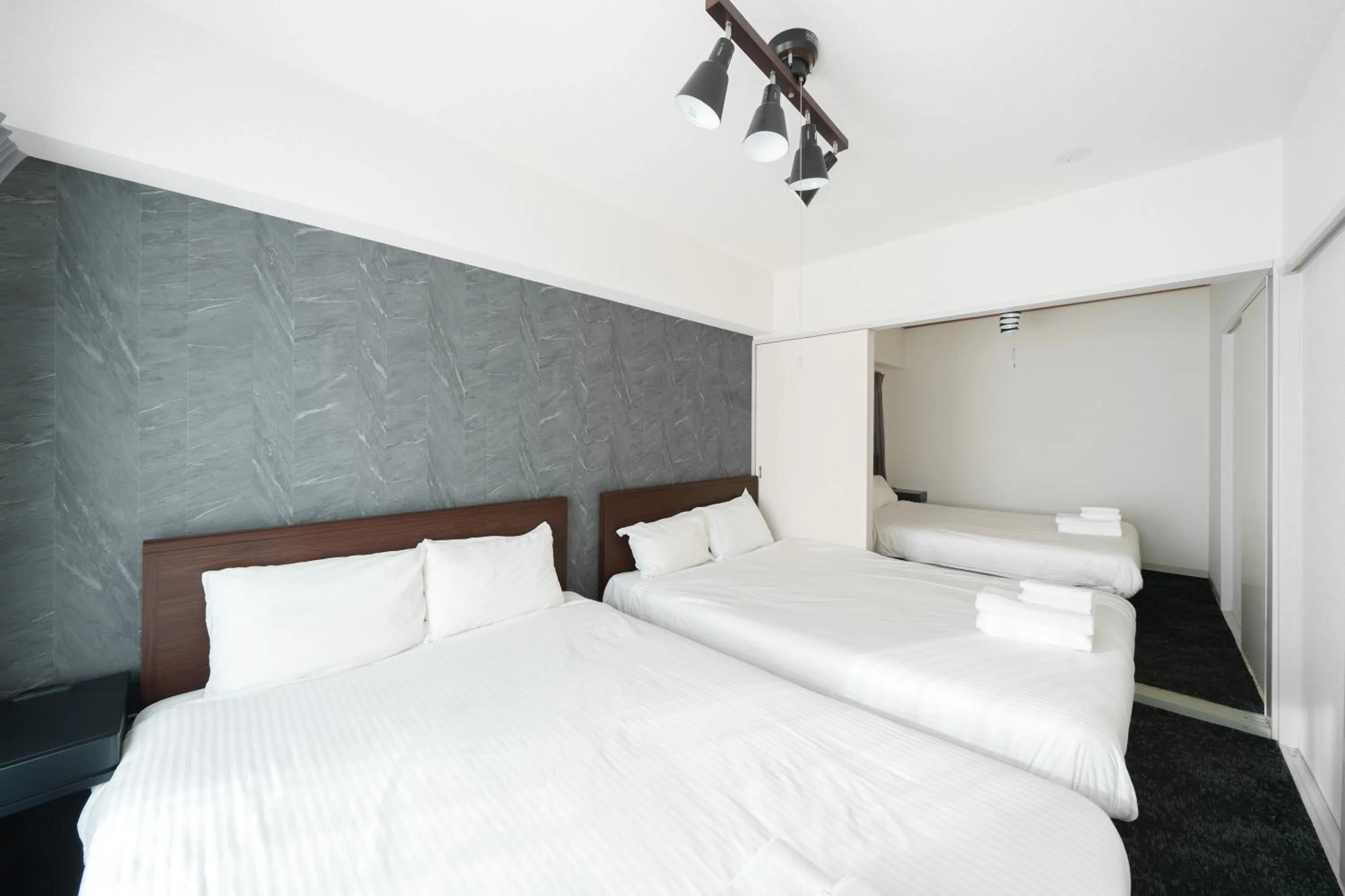 Bedroom, Bed in 88 Matsui Building Sapporo