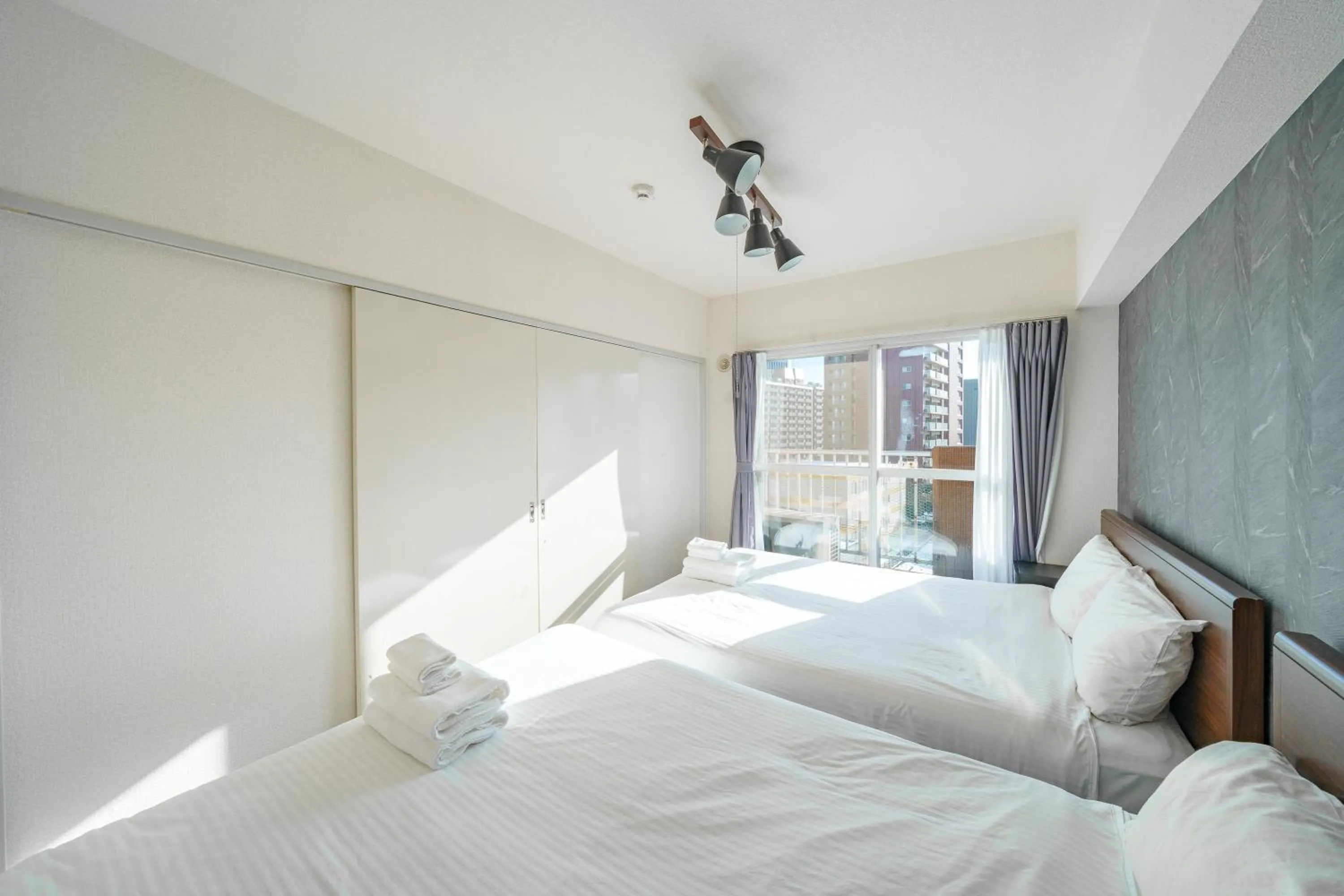 Bedroom, Bed in 88 Matsui Building Sapporo