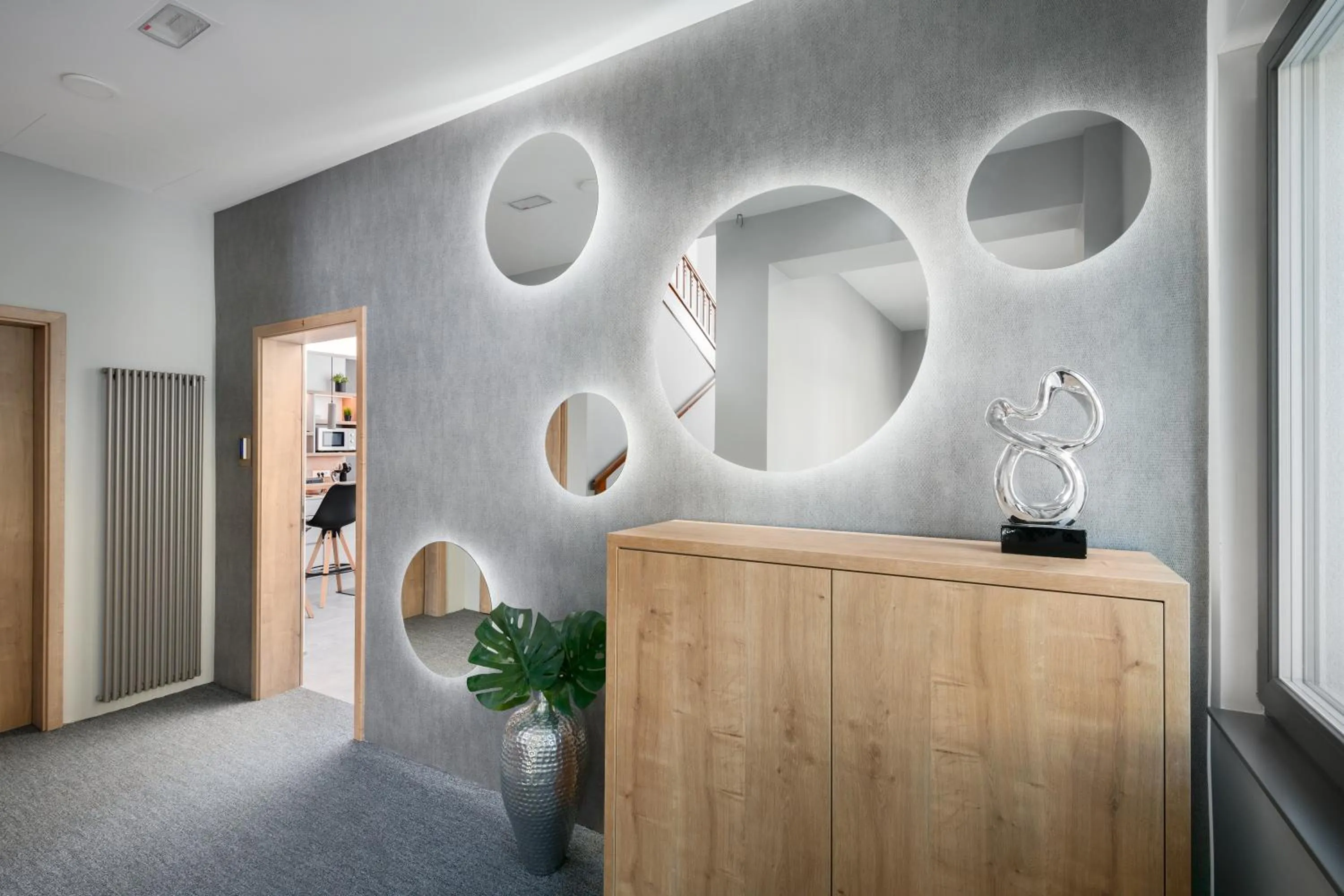 Lobby or reception in Vila Emona - Central Apartments - Free Parking