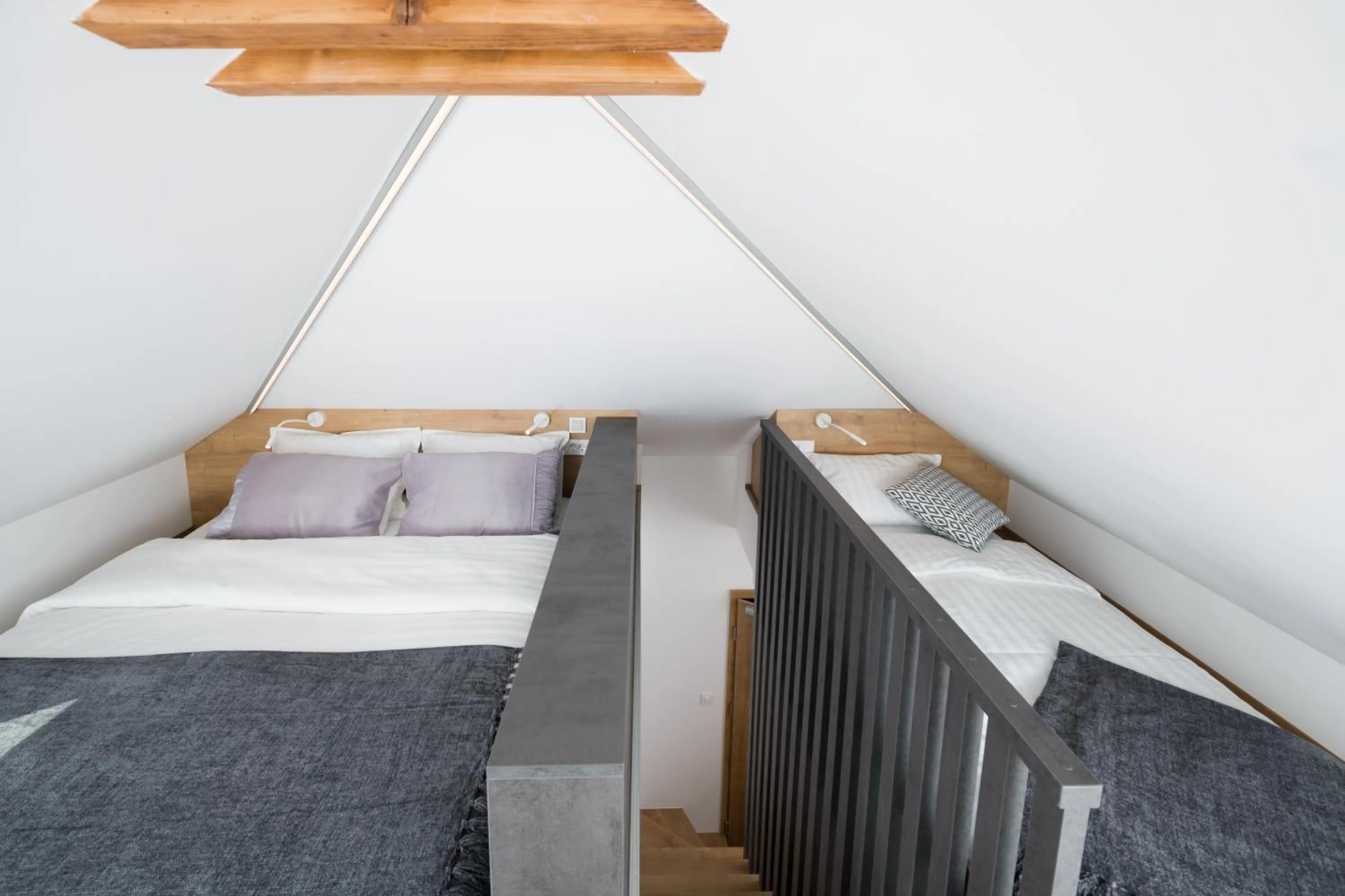 Bedroom, Bed in Vila Emona - Central Apartments - Free Parking