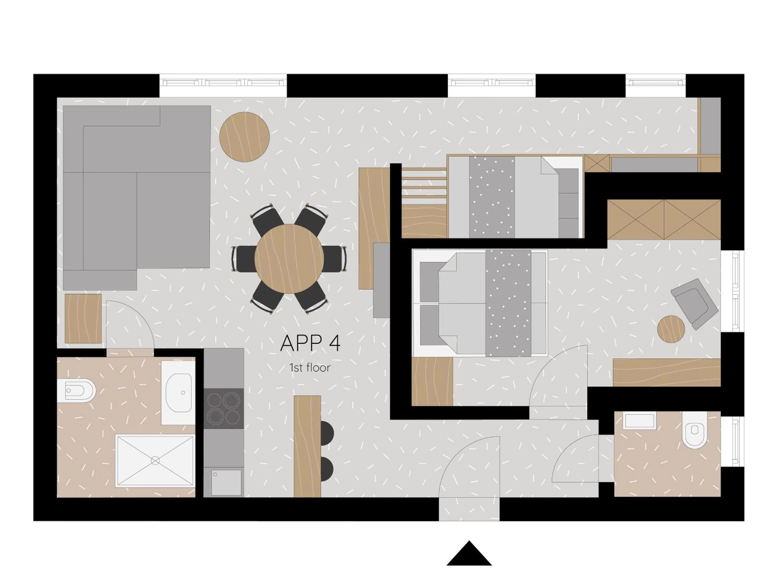 Property building in Vila Emona - Central Apartments - Free Parking